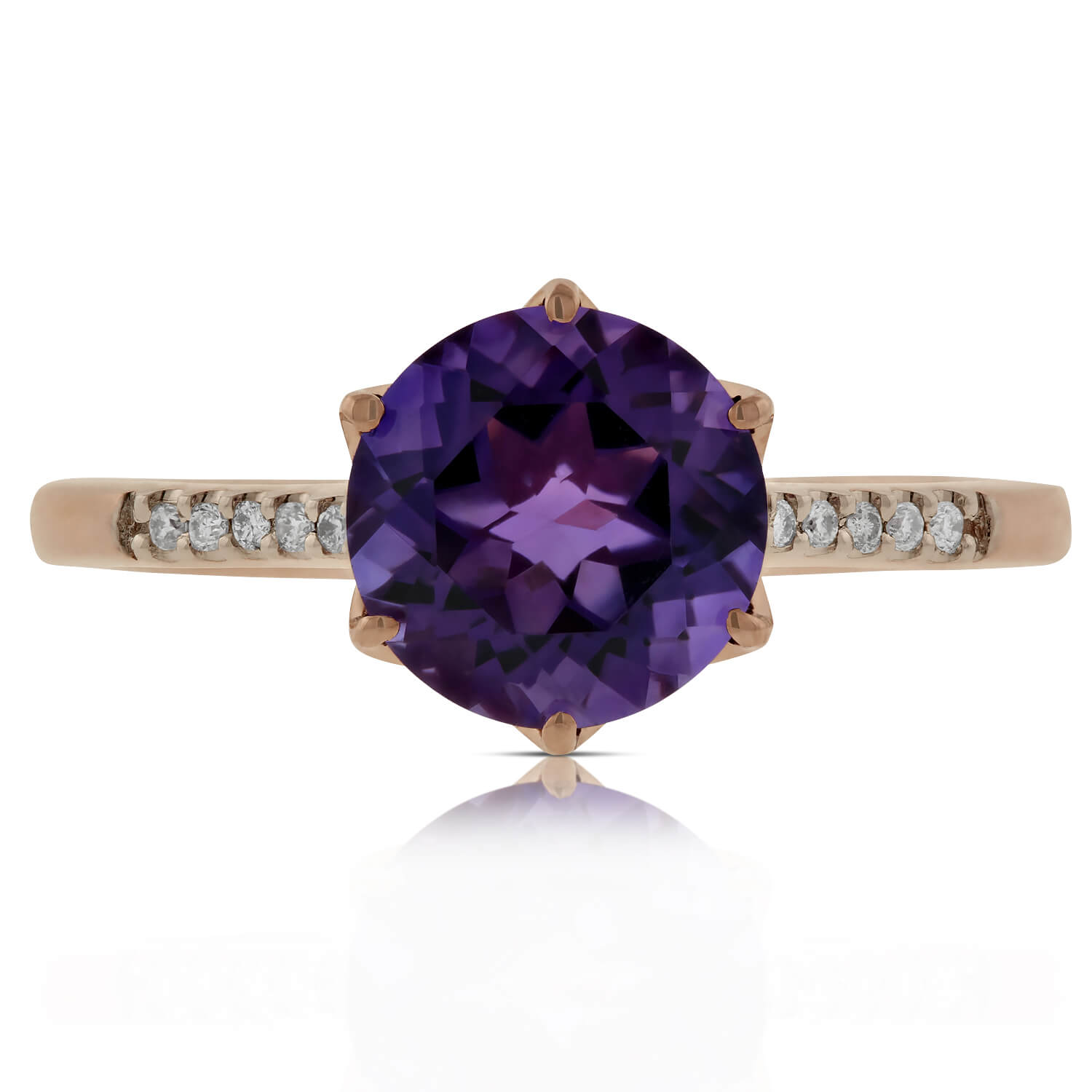 roae gold and amethyst flower dolce giovanna roae gold and amethyst flower dolce giovanna