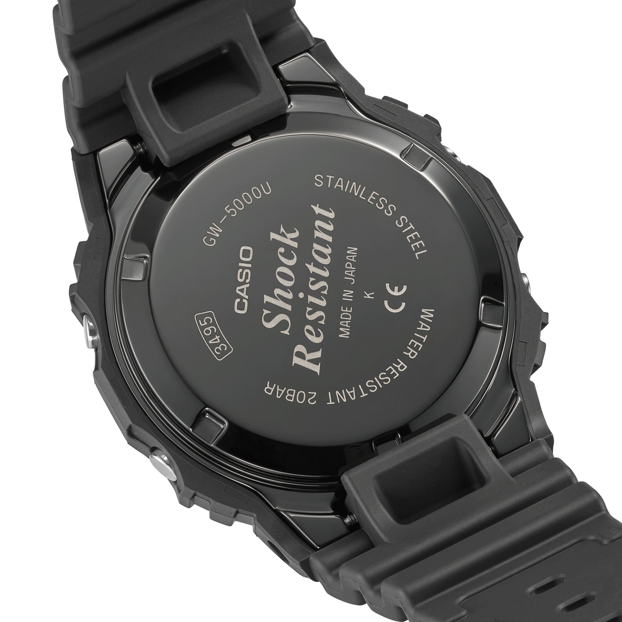 G-Shock 5600 Series Gray Dial Watch, 42.8mm