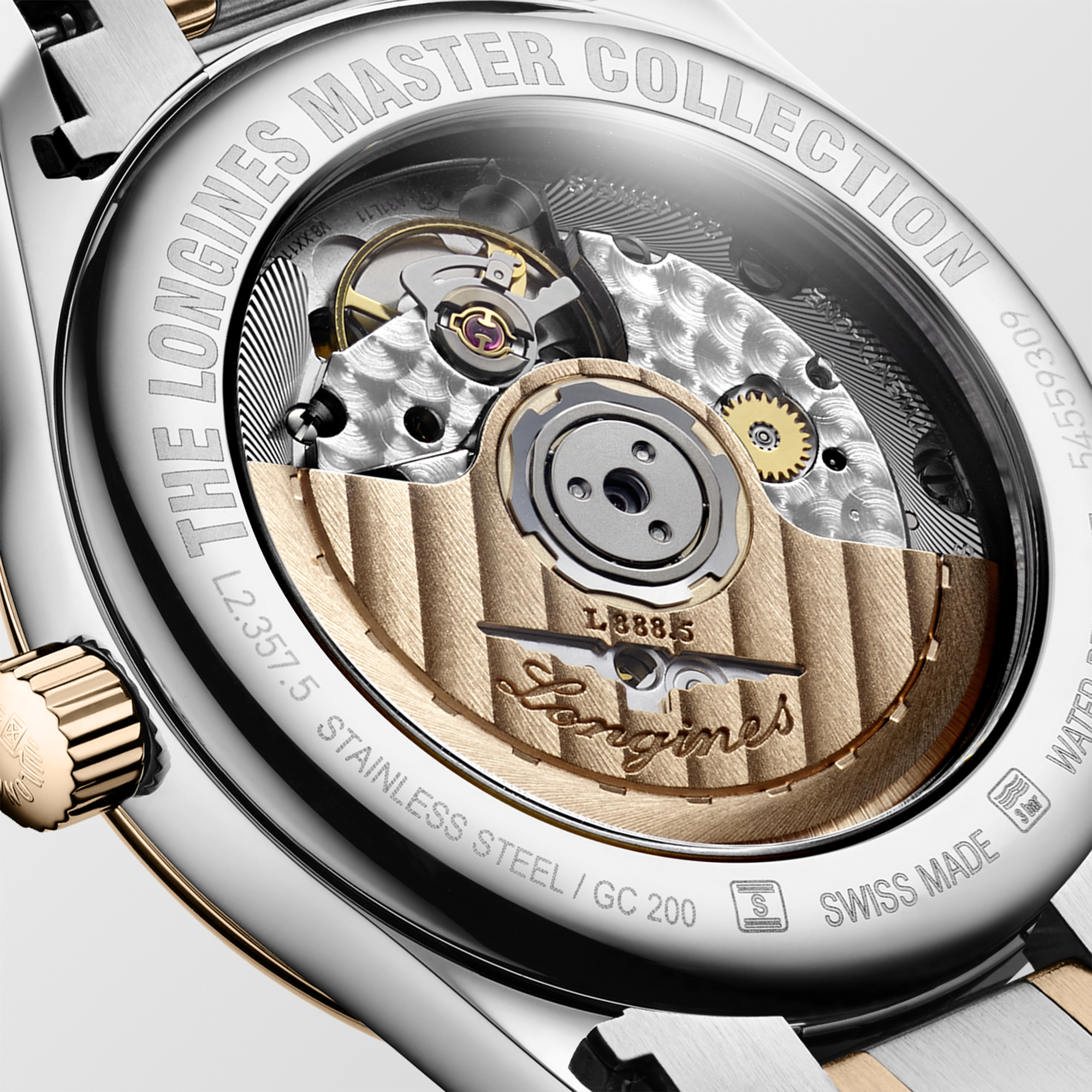 Longines Master Collection Silver Dial Watch, 34mm