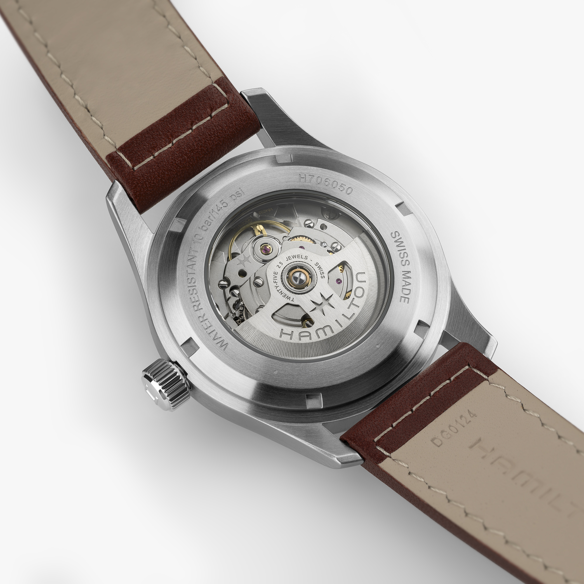 Hamilton Khaki Field Green Dial Watch, 42mm