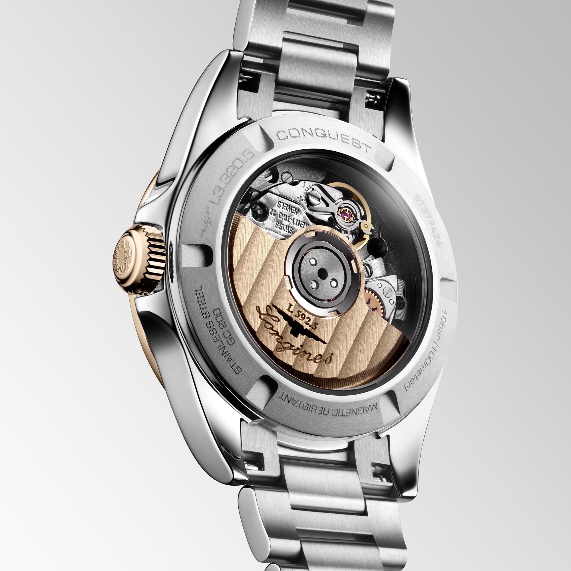 Longines Conquest Green Dial Watch, 30mm