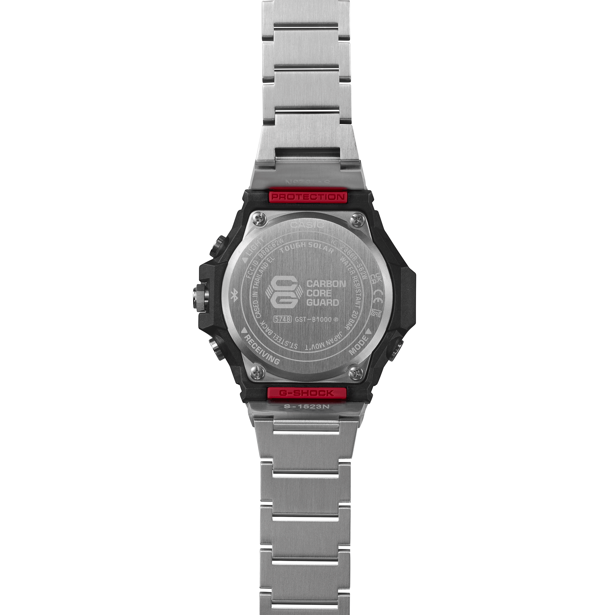 G-Shock G-Steel Black Dial Watch, 44.2mm