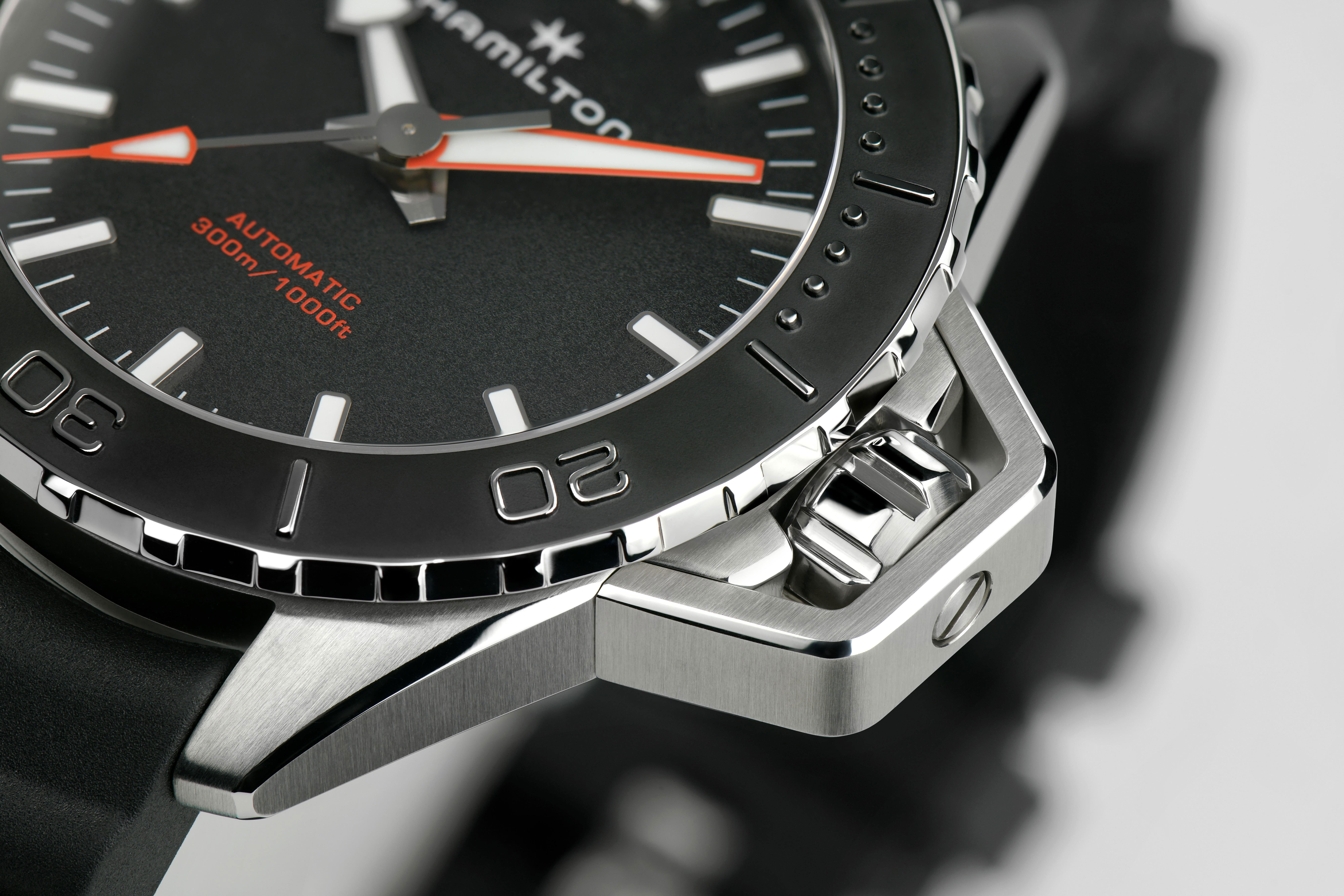 Hamilton Khaki Navy Frogman Auto Black Dial Watch, 36mm