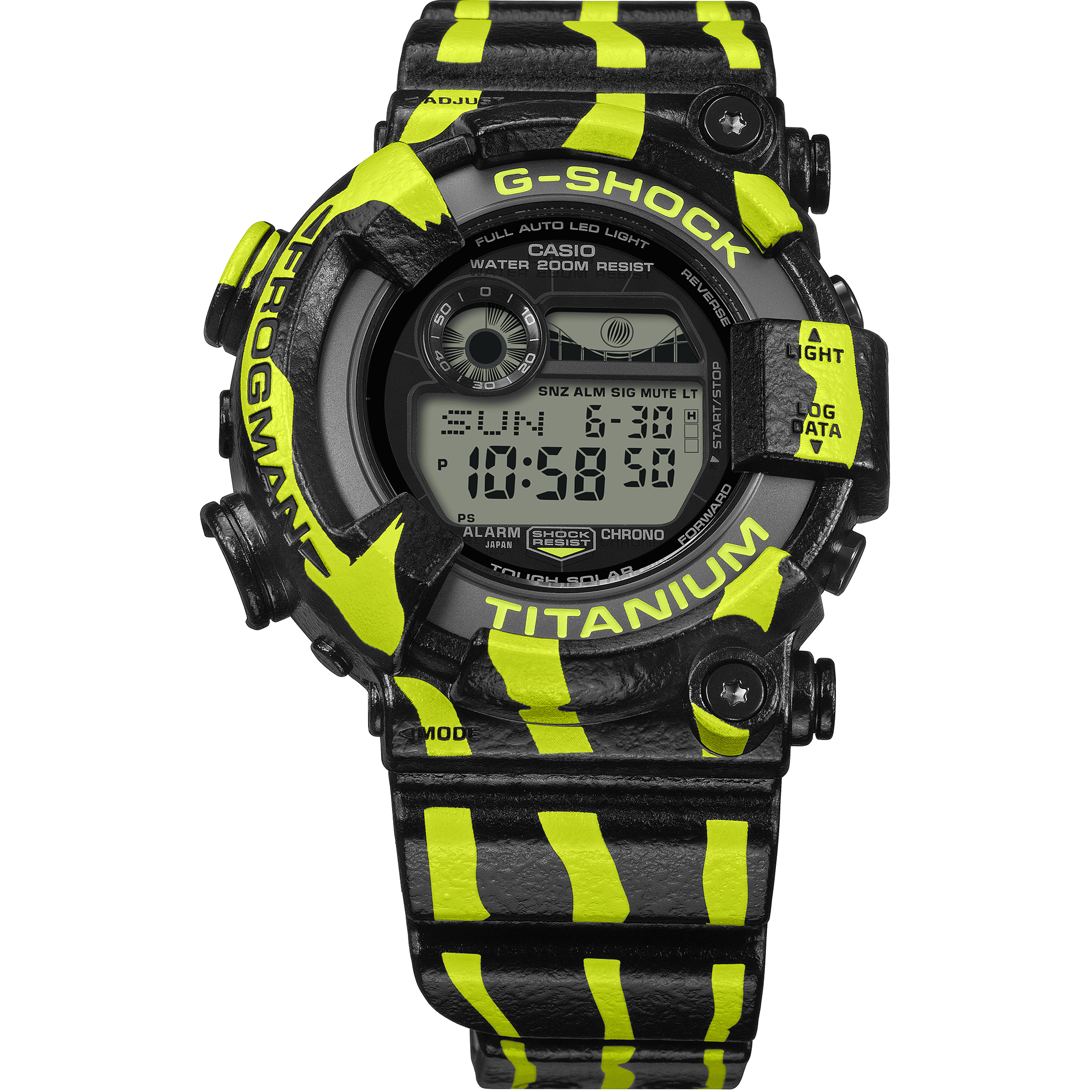 【新品】カシオ G-SHOCK MASTER OF G-SEA FROGMAN G-Shock Master of G - Sea Frogman Gray Dial Watch, 50.3mm