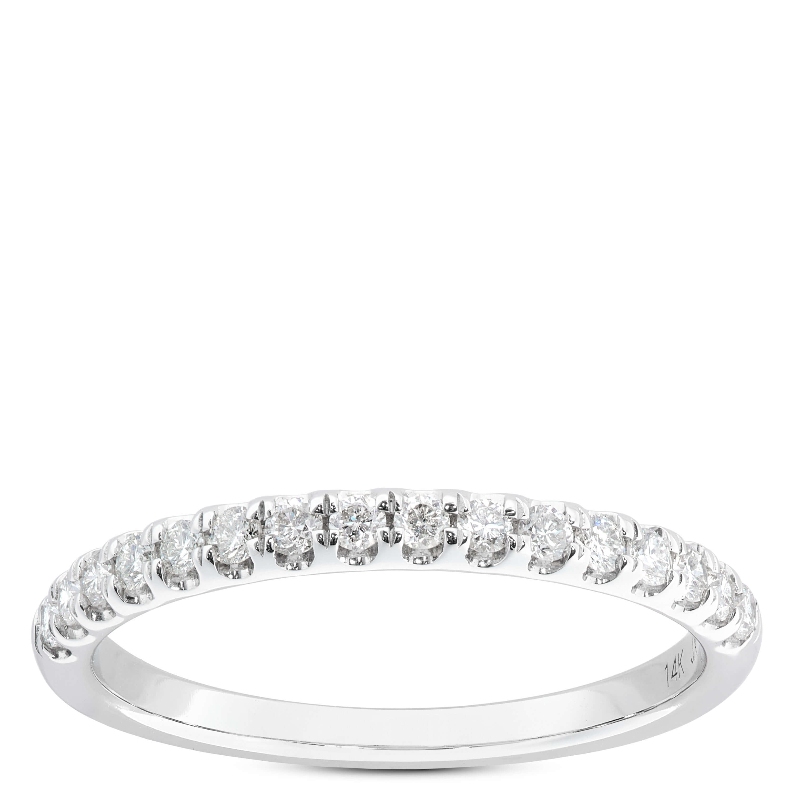 Fancy Cut Diamond Halo Bridal Set, 14K White Gold