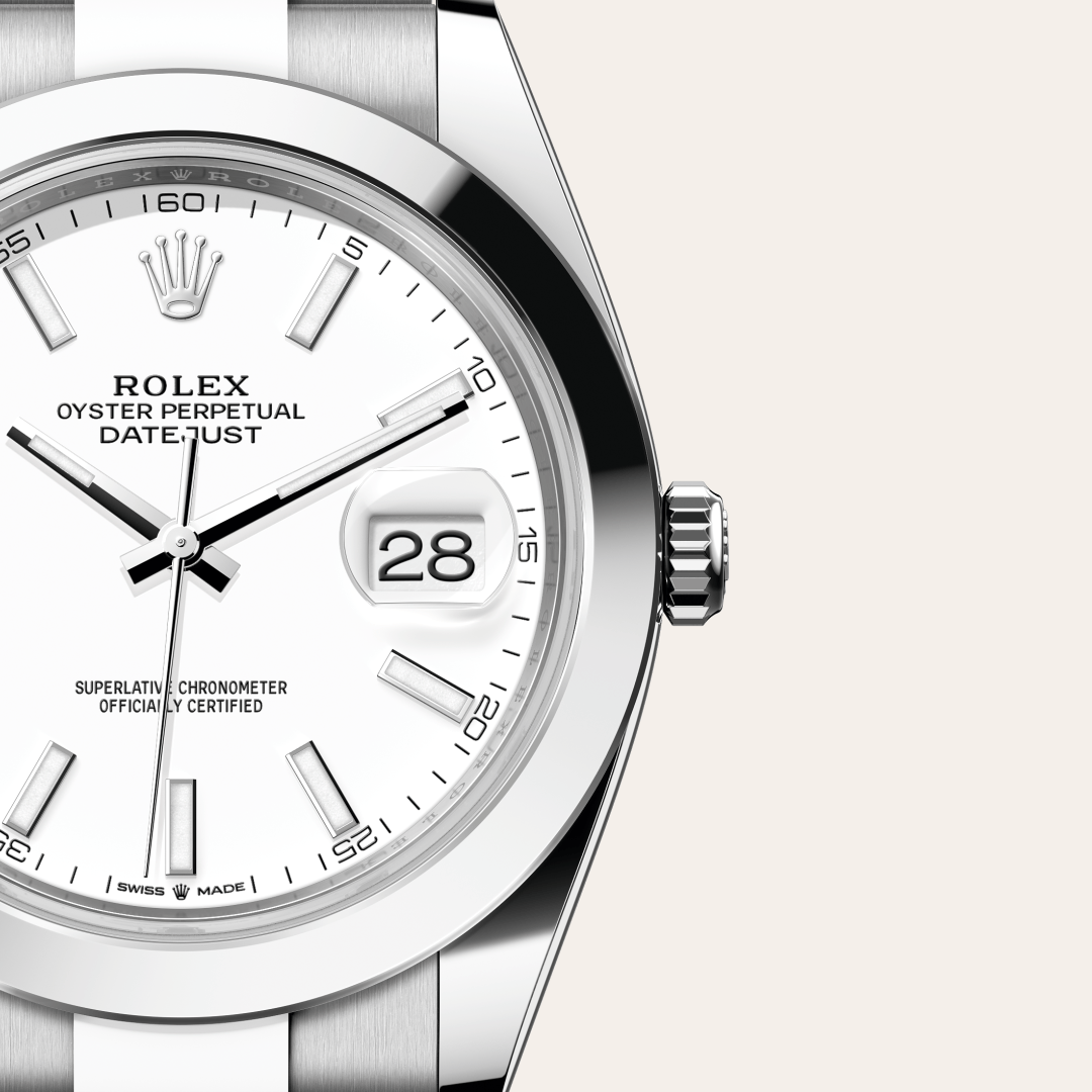 rolex datejust in oystersteel, m126300-0005 - watch dial - ben bridge