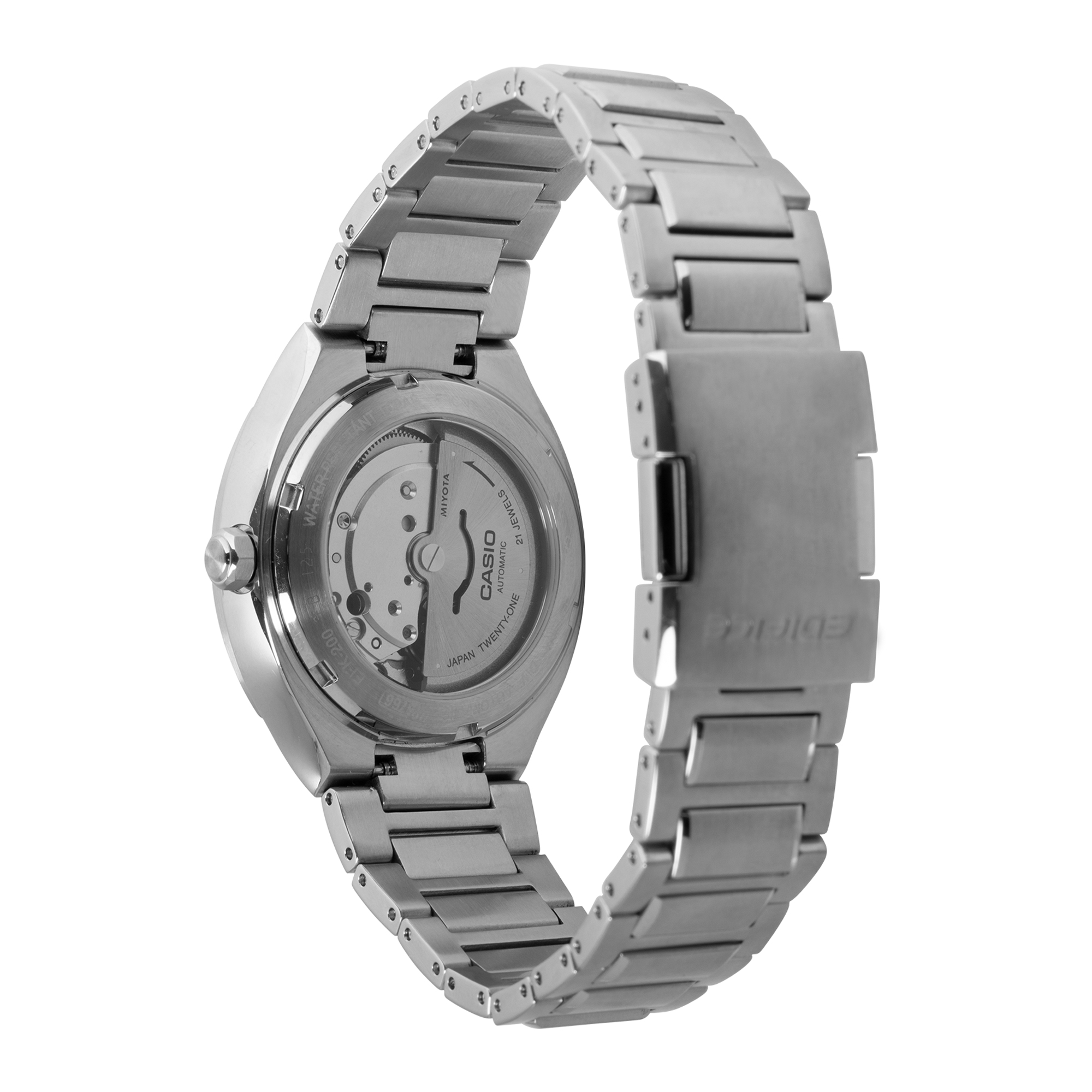 Casio Edifice Automatic Red Dial Watch, 38mm