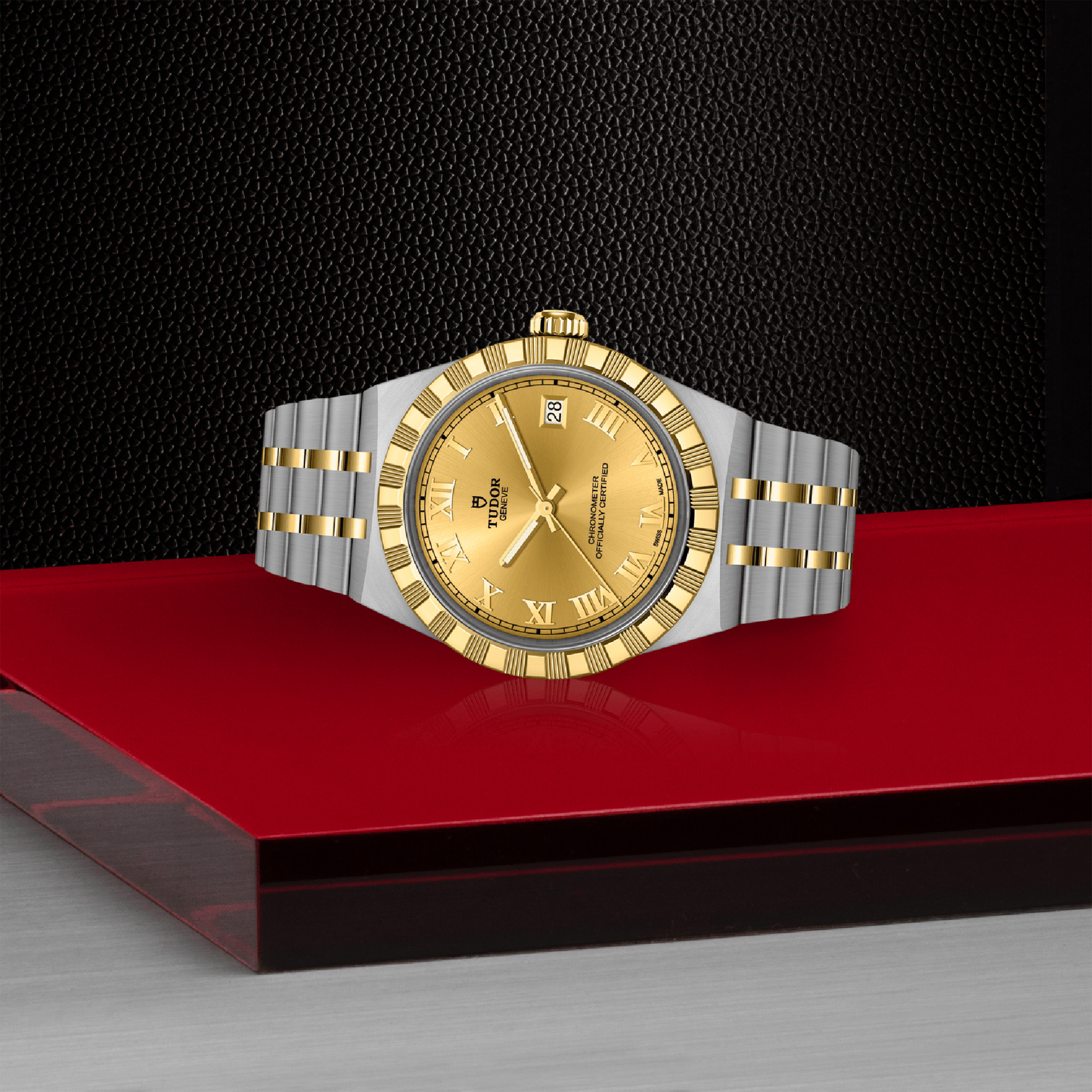 TUDOR Royal Gold Dial Watch, 36mm