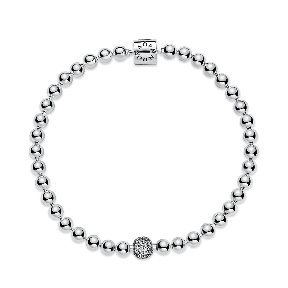 Pandora Purely Pandora Beads & Pavé CZ Bracelet | Ben Bridge Jeweler
