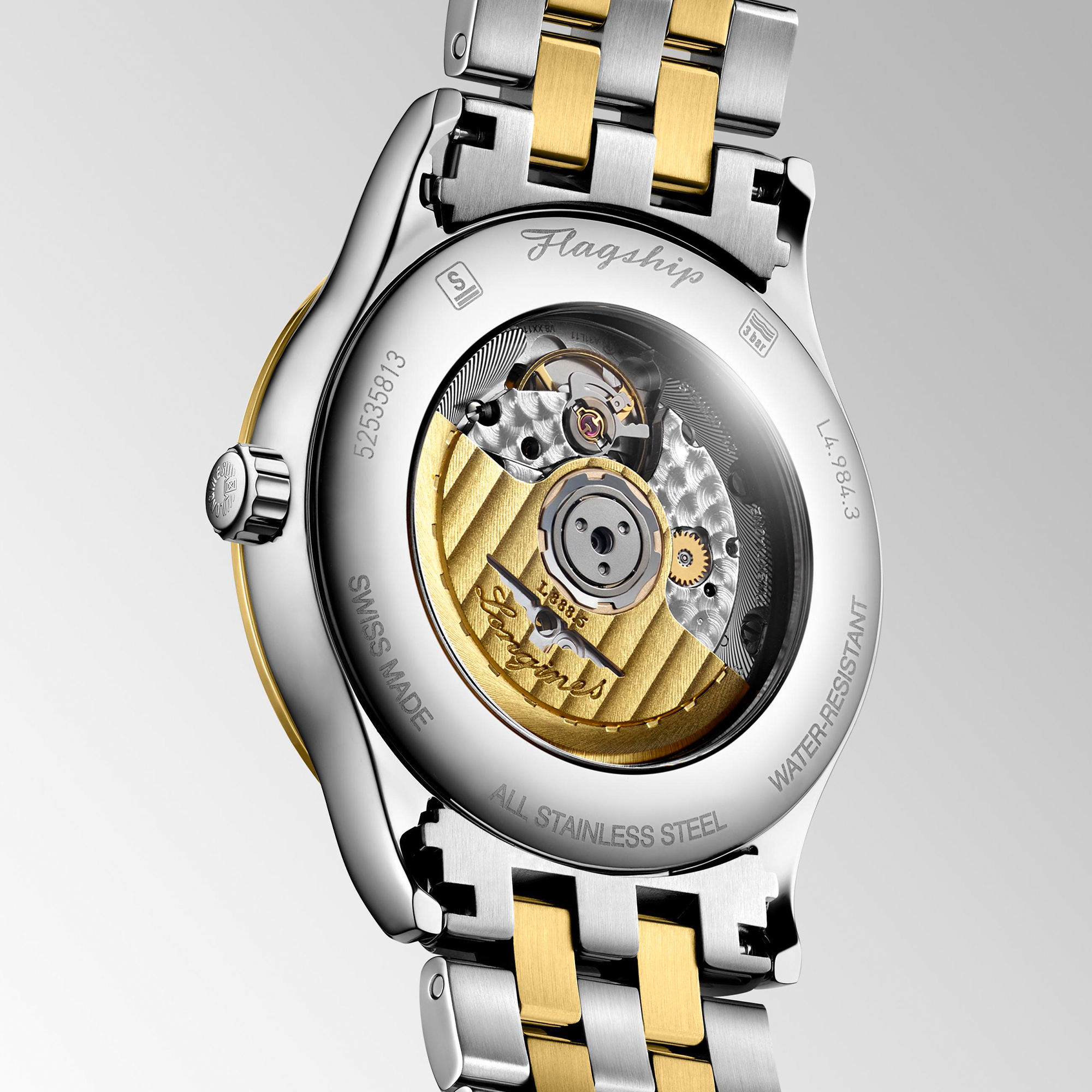 Longines Flagship White Dial Watch,  40mm