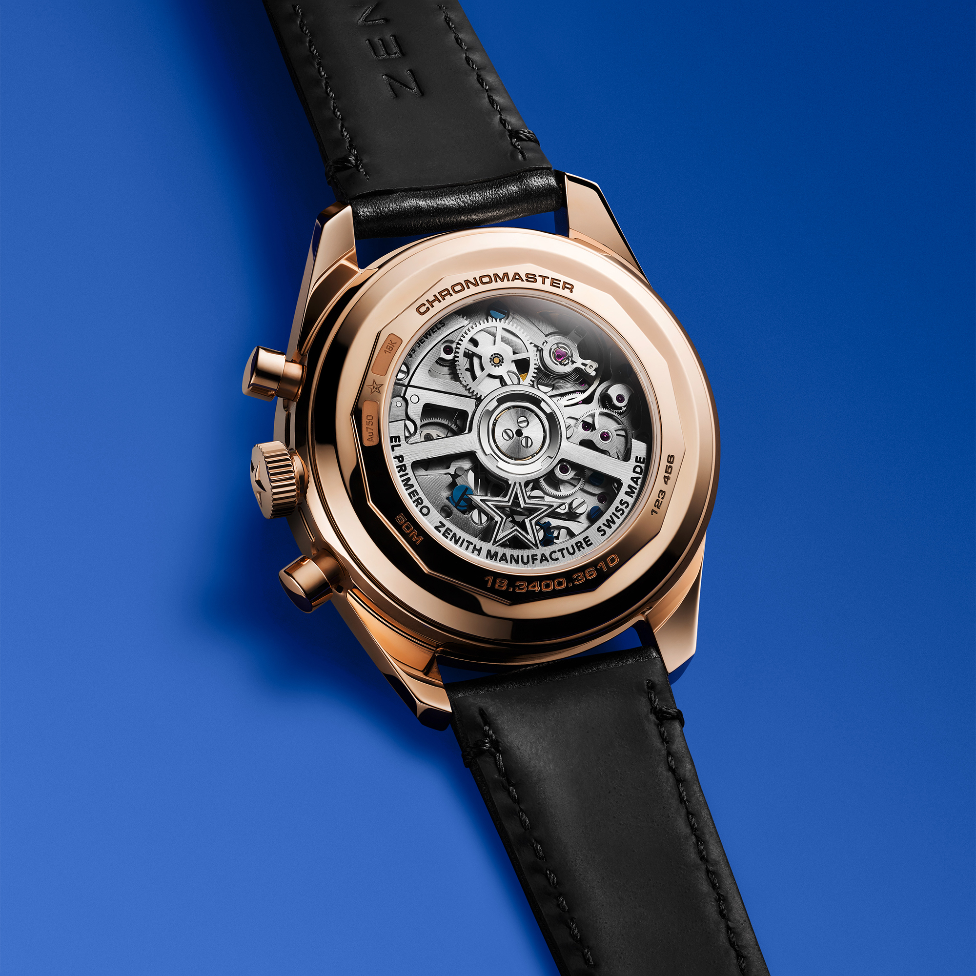 Zenith Chronomaster Original Black Dial Watch, 38mm