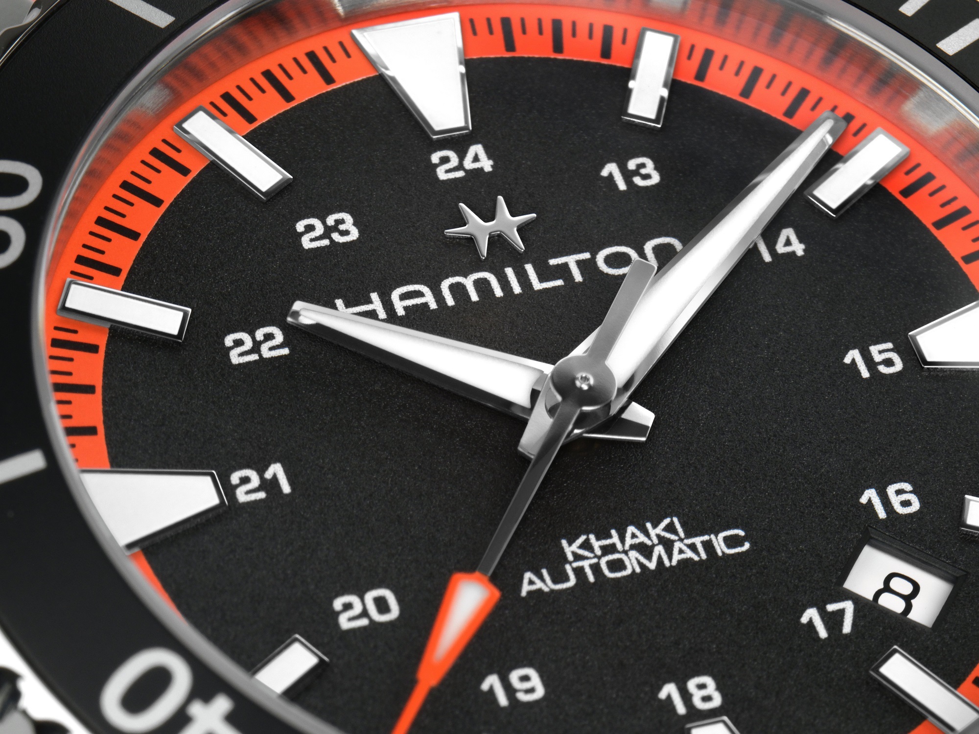 Hamilton Khaki Navy Scuba Auto Black Dial Watch, 40mm
