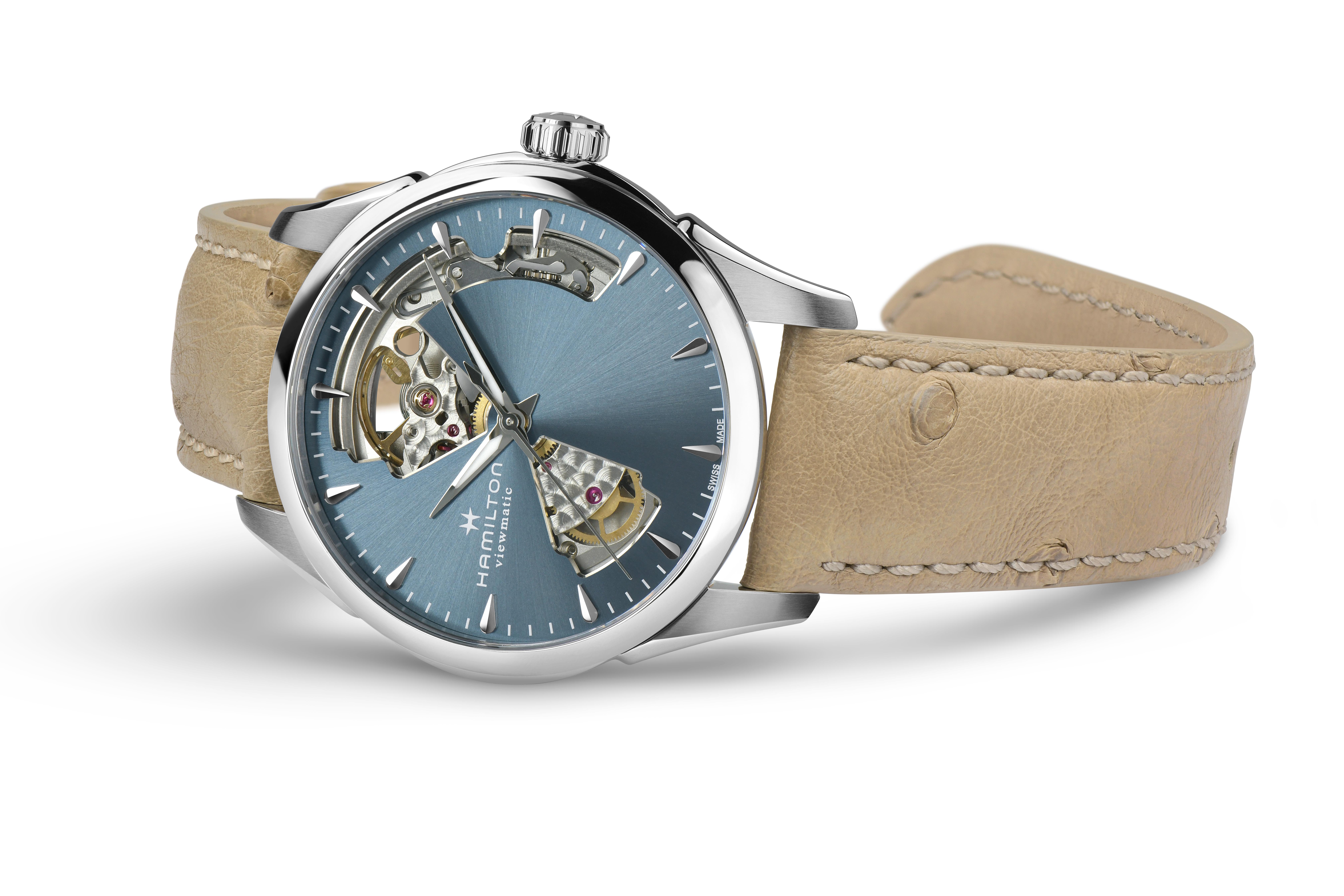 Hamilton Jazzmaster Open Heart Lady Auto Blue Dial, 36mm