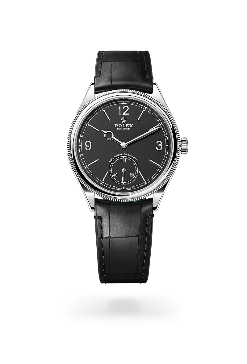 rolex 1908 in 18 ct white gold, m52509-0002 - ben bridge