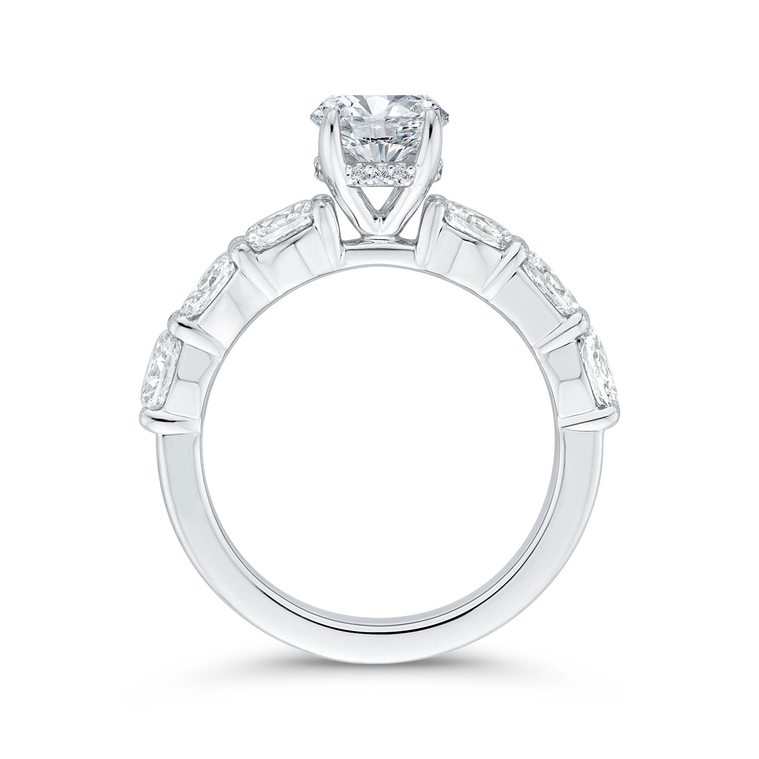 Bella Ponte Engagement Ring Setting 14K