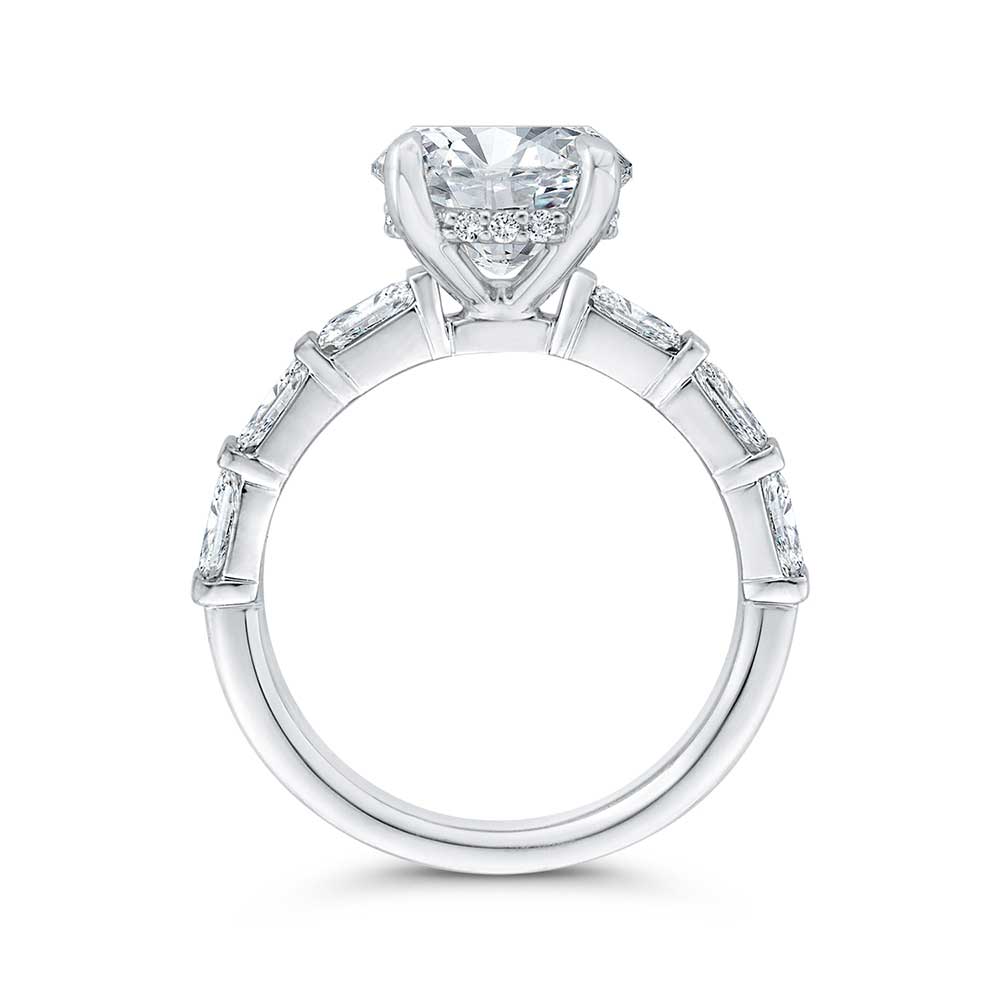 Bella Ponte Diamond Engagement Ring Setting 14K