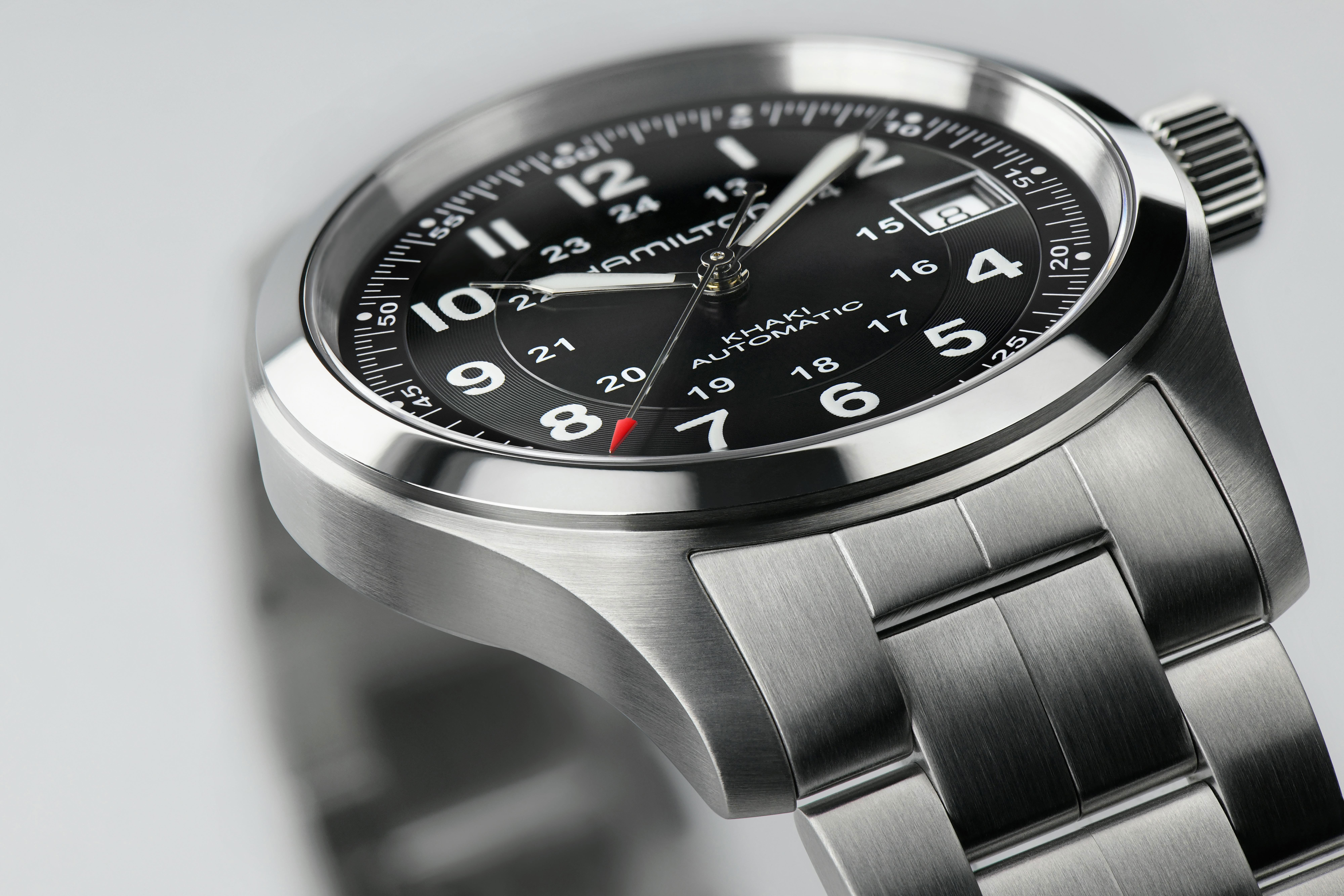 Hamilton Khaki Field Auto Black Dial Watch, 38mm