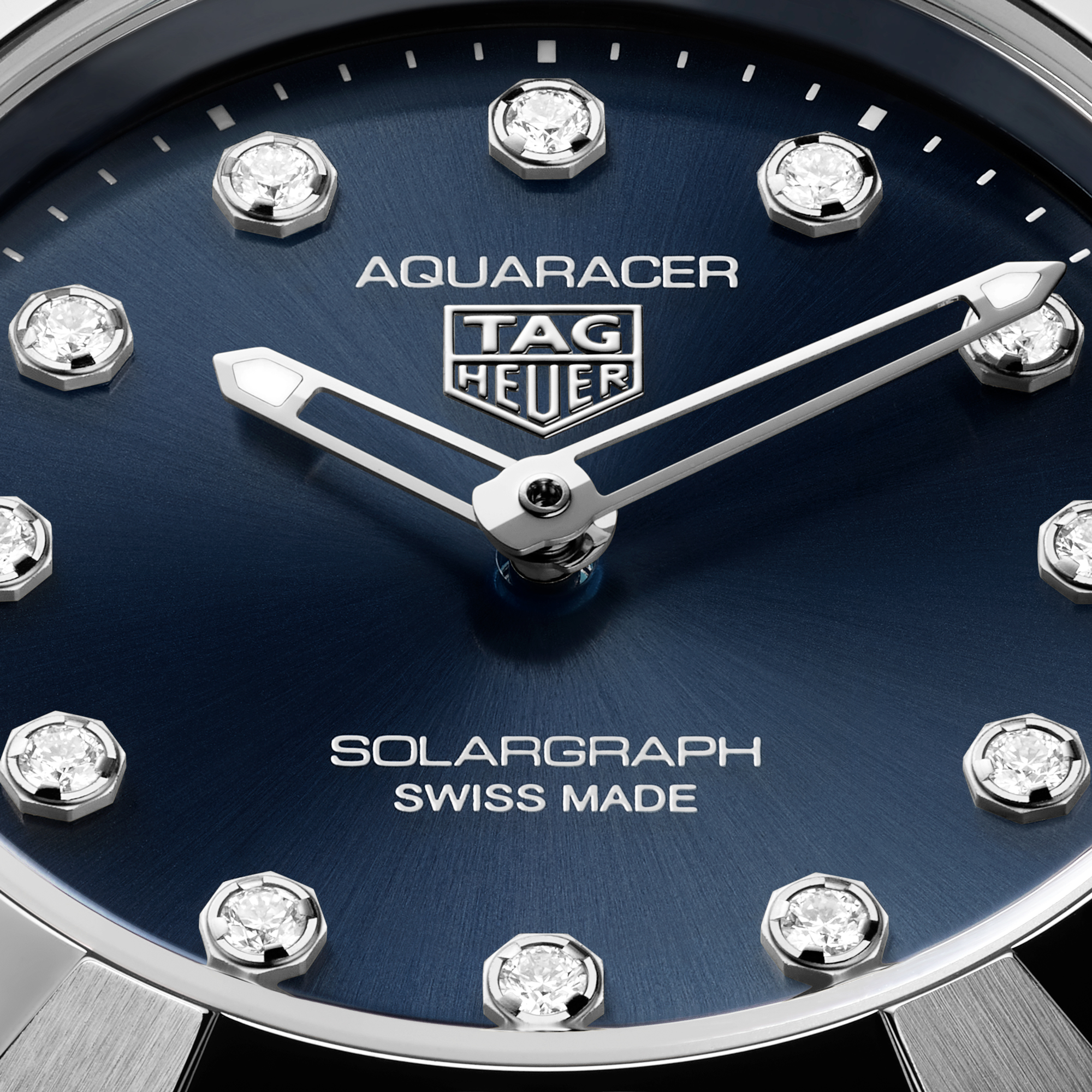 TAG Heuer Aquaracer Professional 100 Solargraph Blue Dial Watch, 28mm