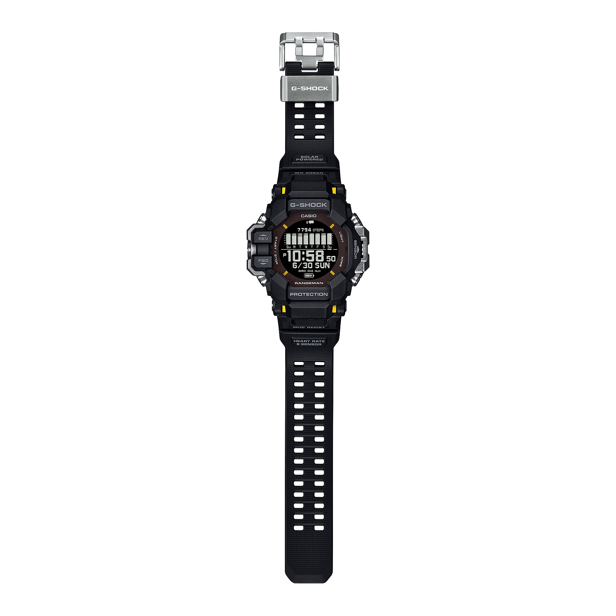 G-Shock Master of G - Land Rangeman Black Resin Black Dial, 53.2mm