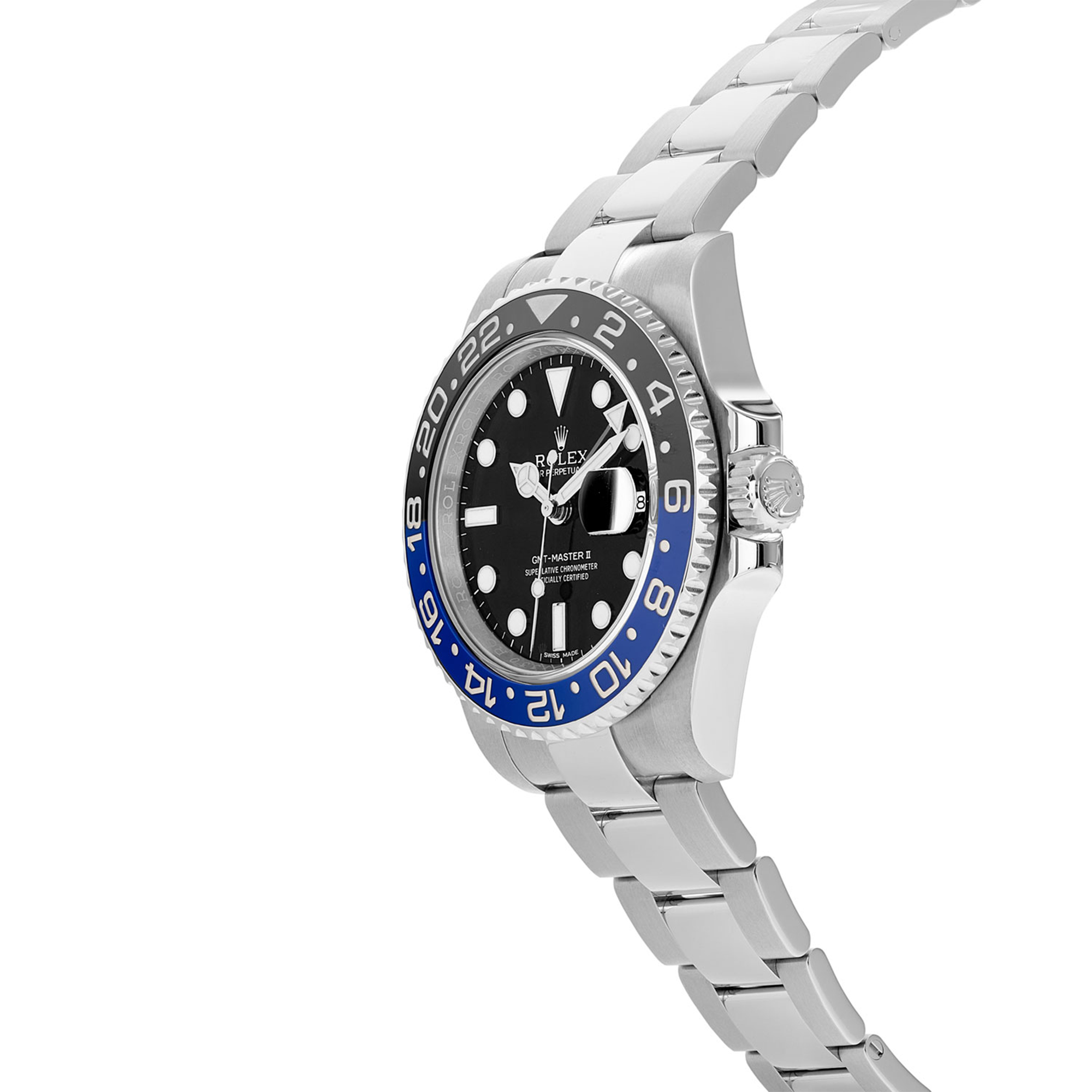 Pre Owned Rolex GMT Master II, Black Dial, 40mm image number 1