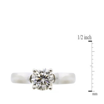 Ben Bridge Signature Diamond&trade; Solitaire Ring in Platinum, 3/4 ct.