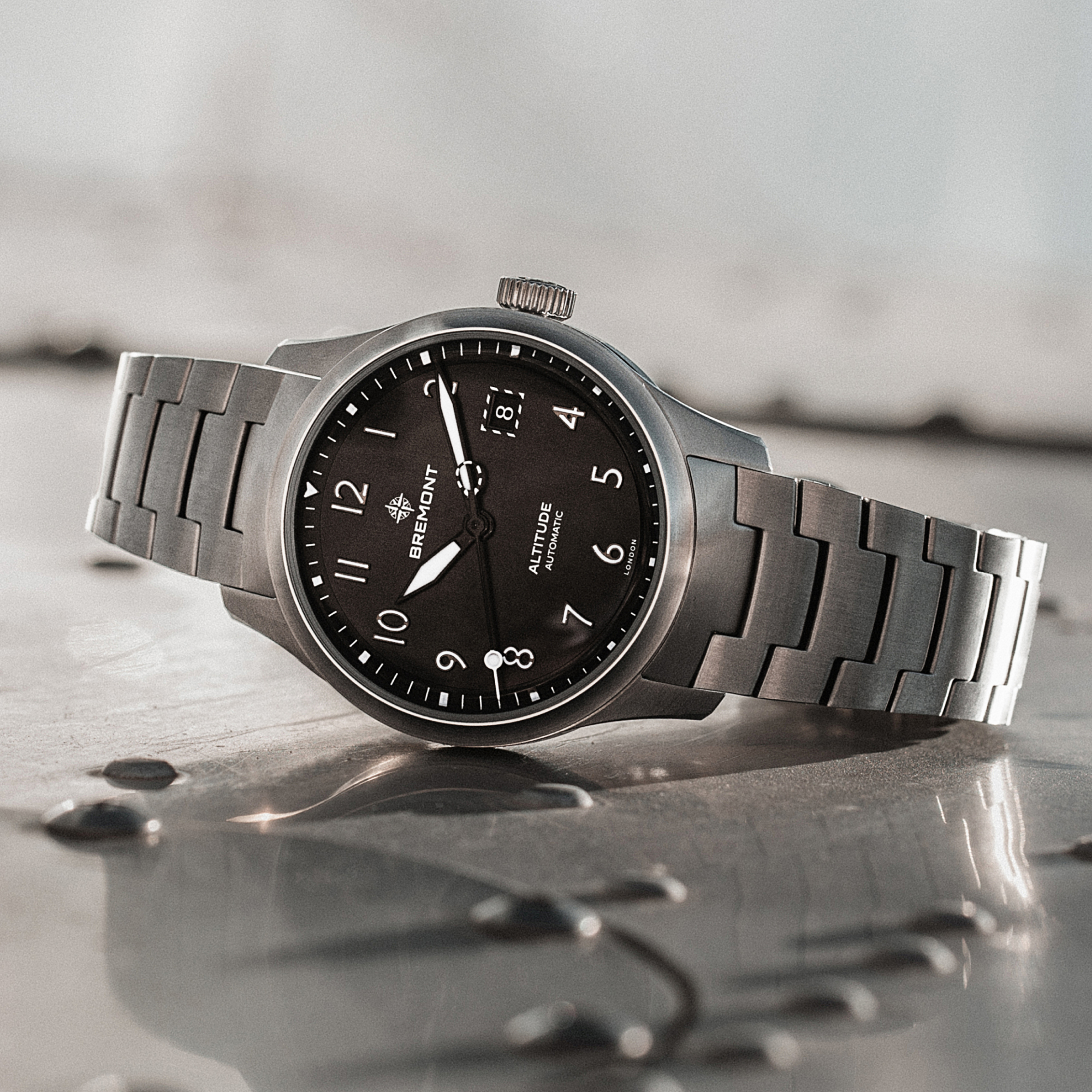 Bremont Altitude Date Black Dial Watch, 39mm