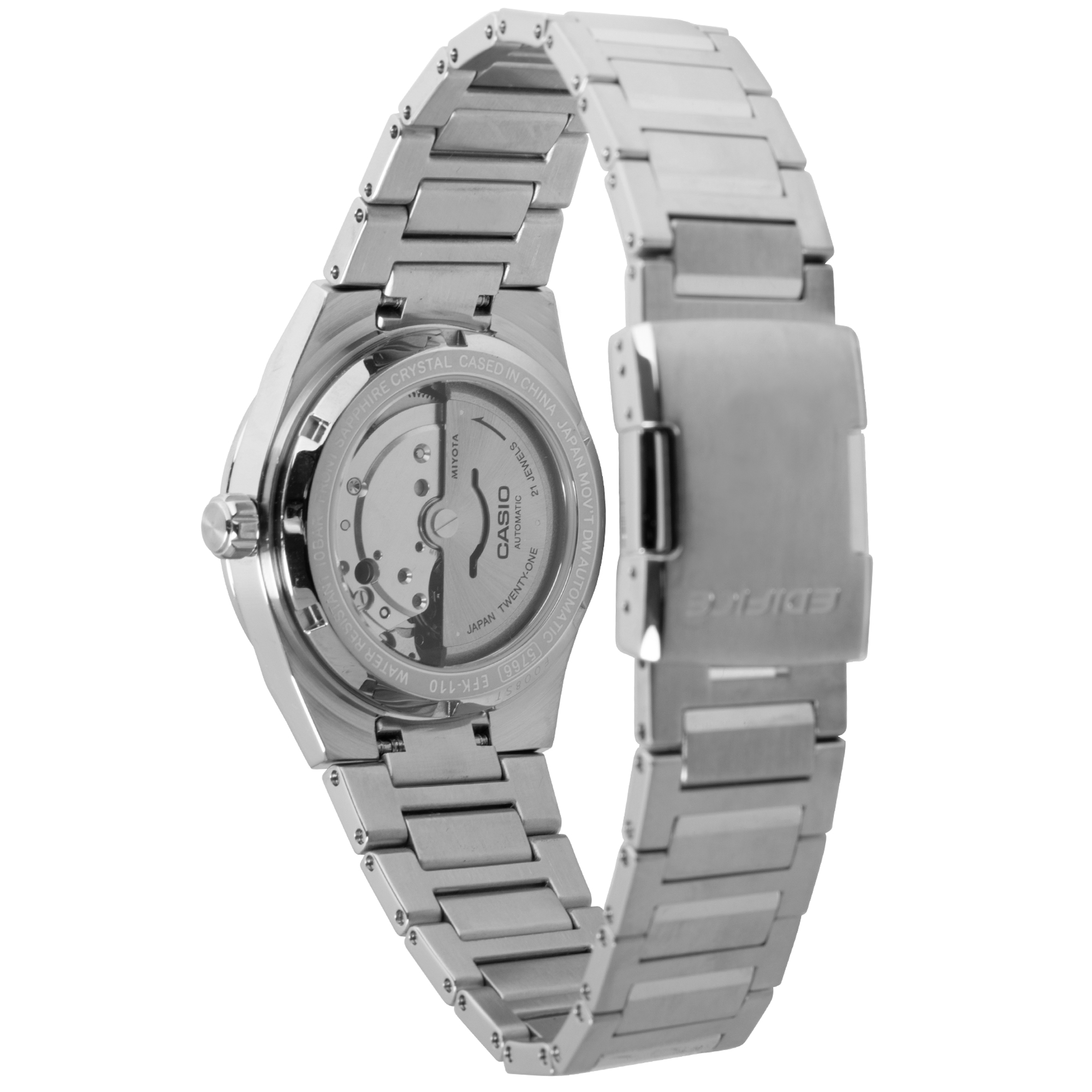 Casio Edifice Automatic Blue Dial Watch, 38mm