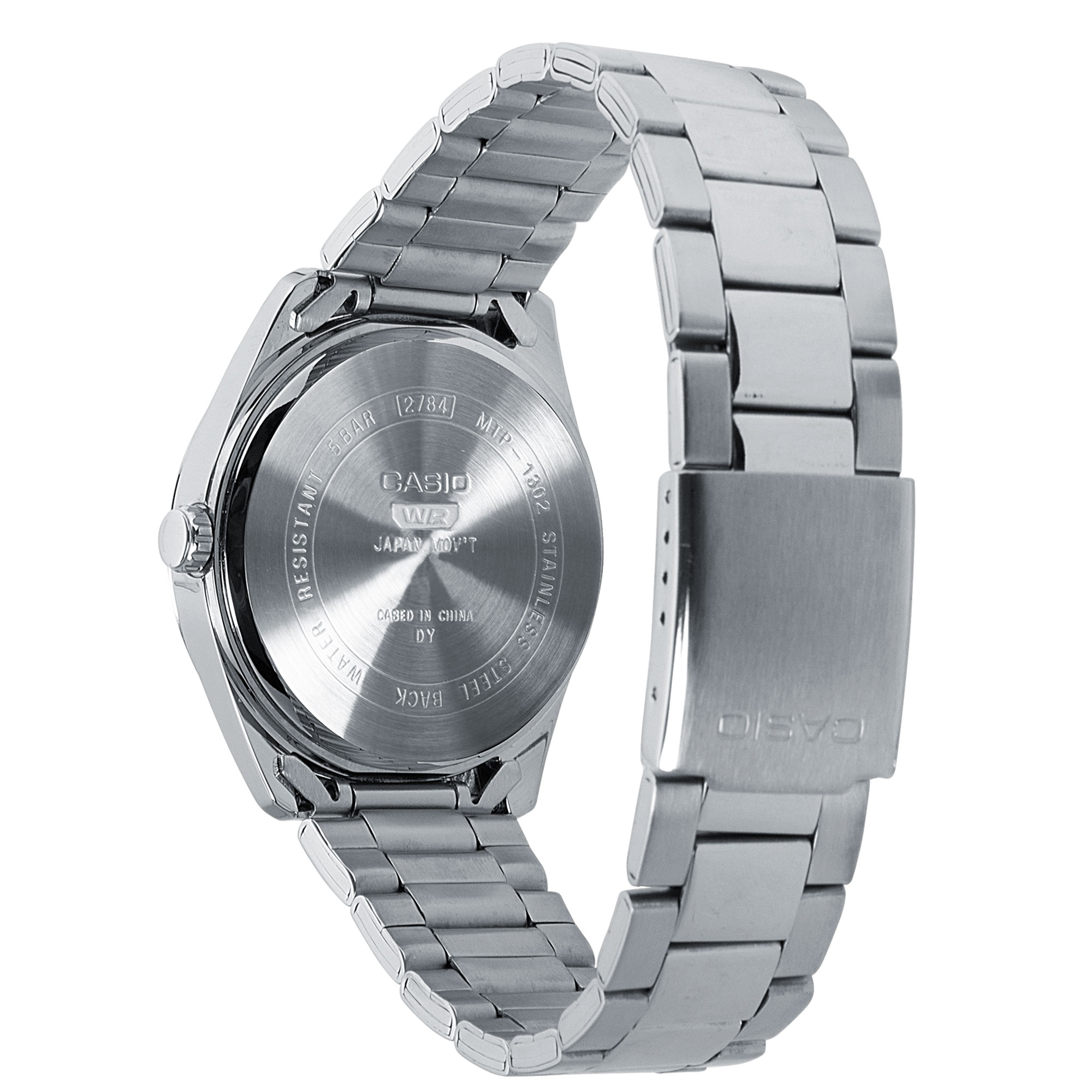 Casio Vintage Blue Dial Watch, 38.5mm