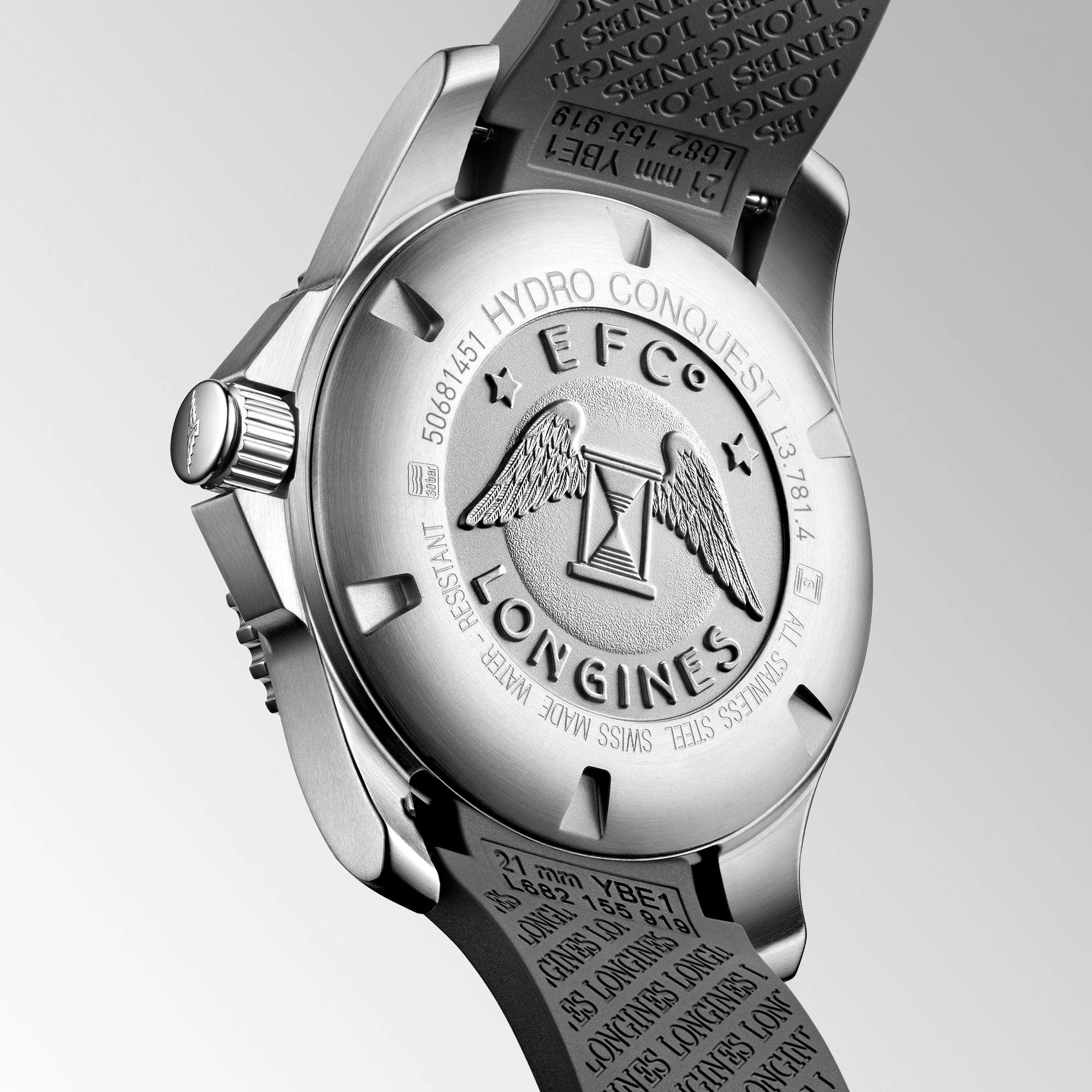 Longines HydroConquest Watch Gray Dial, 41mm