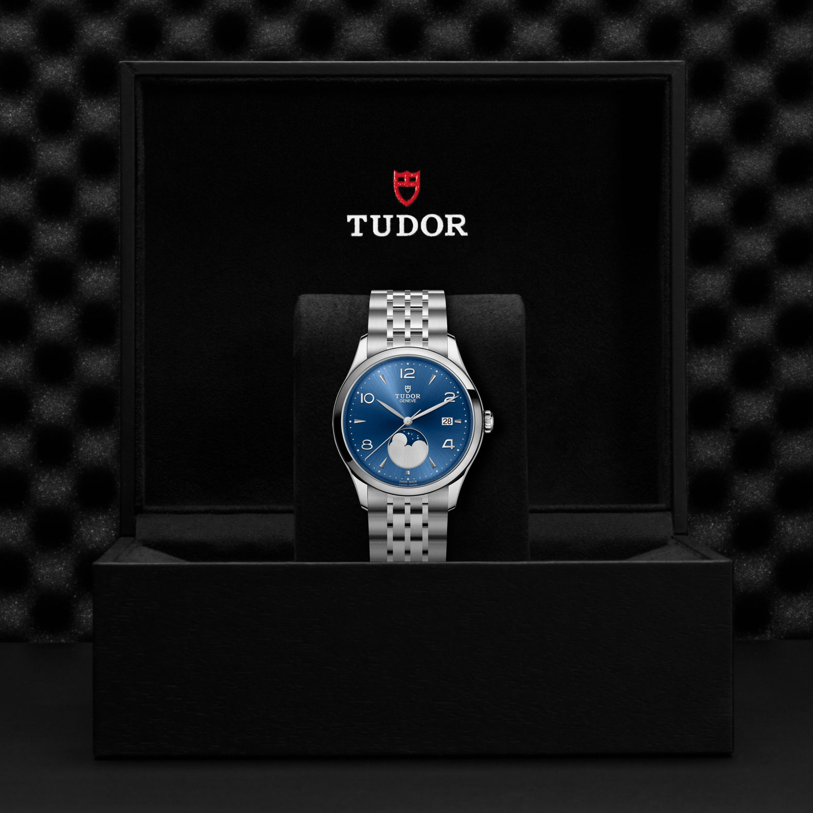TUDOR 1926 Luna Blue Dial Watch, 39mm
