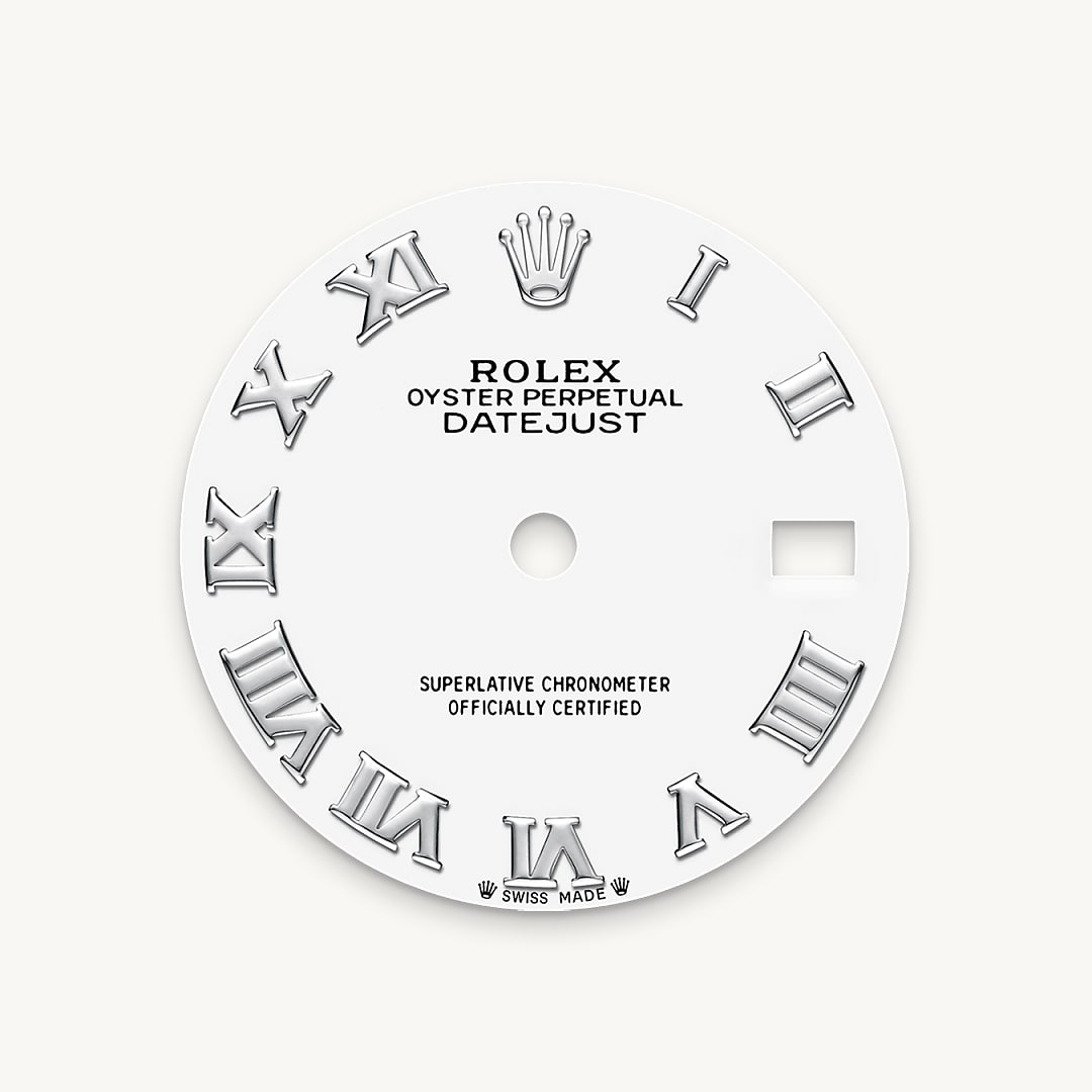 rolex lady-datejust in white rolesor - combination of oystersteel and white gold, m279174-0020 - white dial - ben bridge