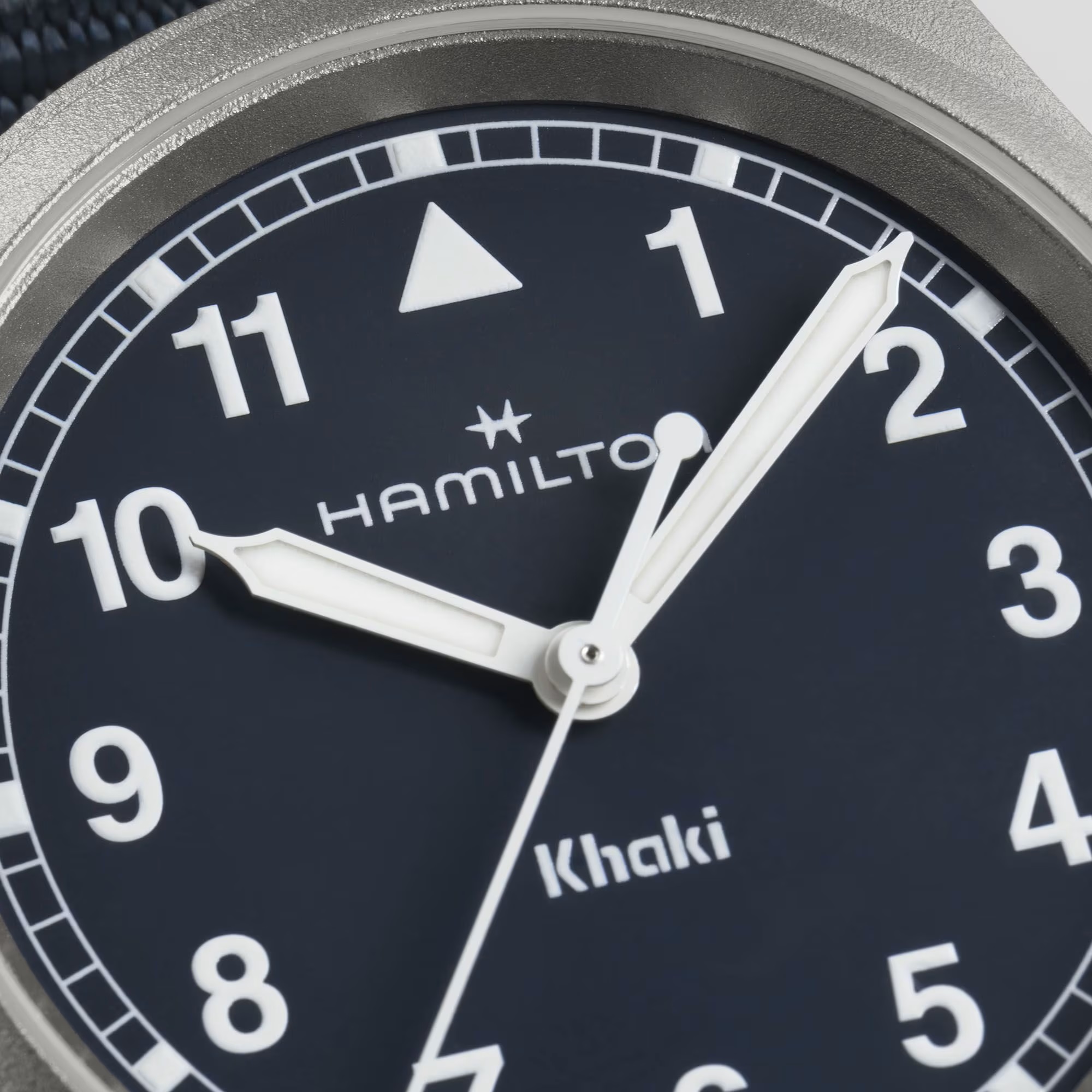 Hamilton Khaki Field Quartz Watch Blue Dial, 33mm