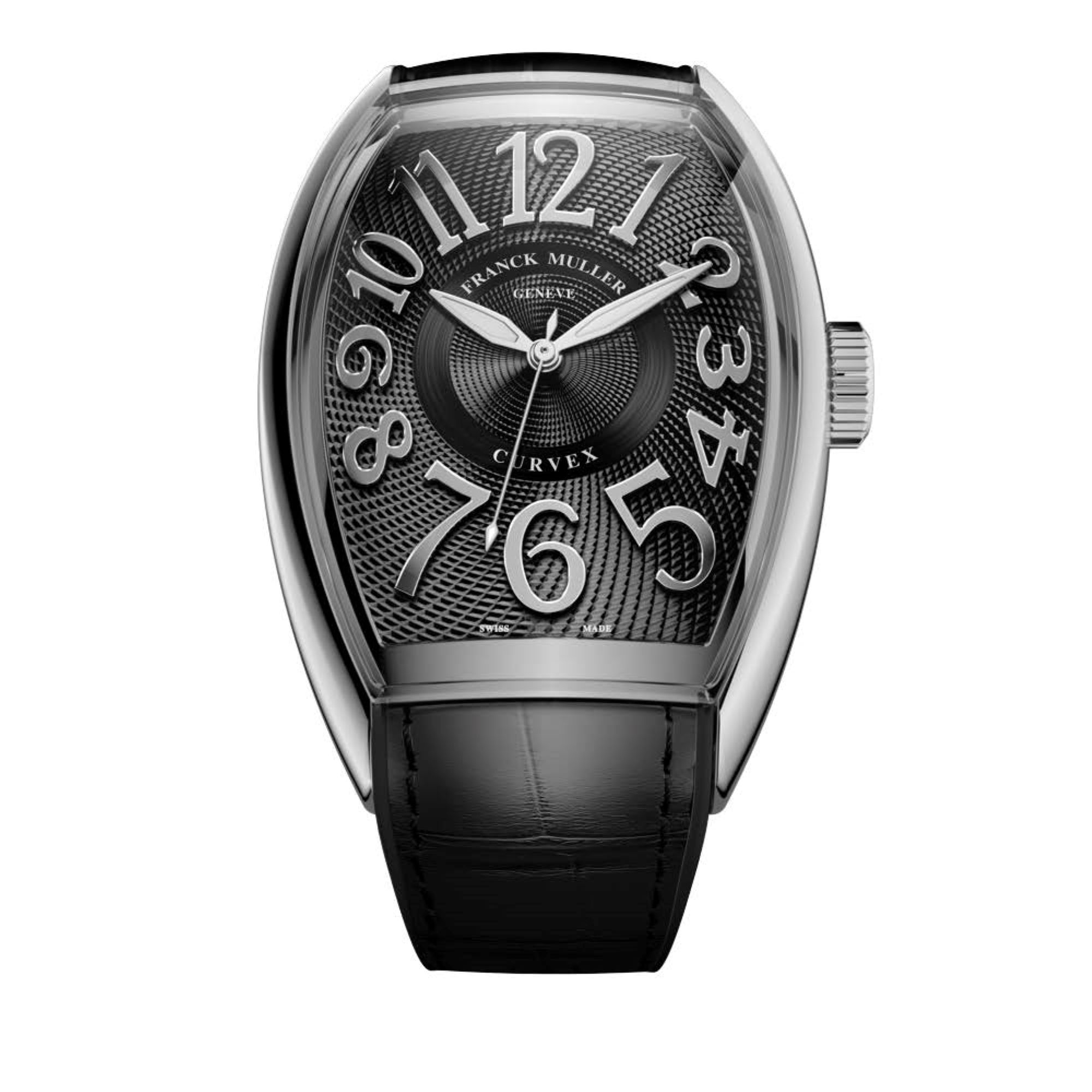 Franck Muller Curvex CX Classic Black Dial Watch, 40mm x 58.7mm