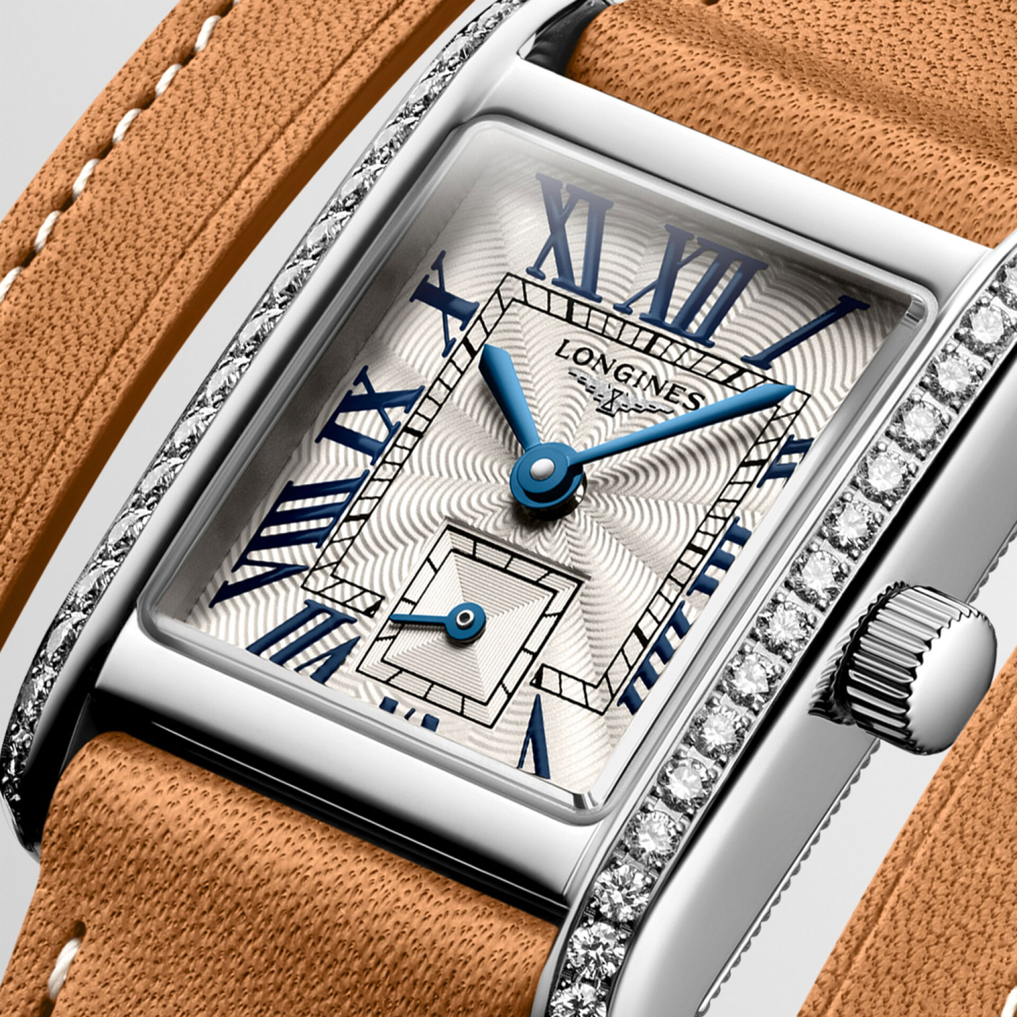 Longines Mini DolceVita Silver Dial Watch, 29mm