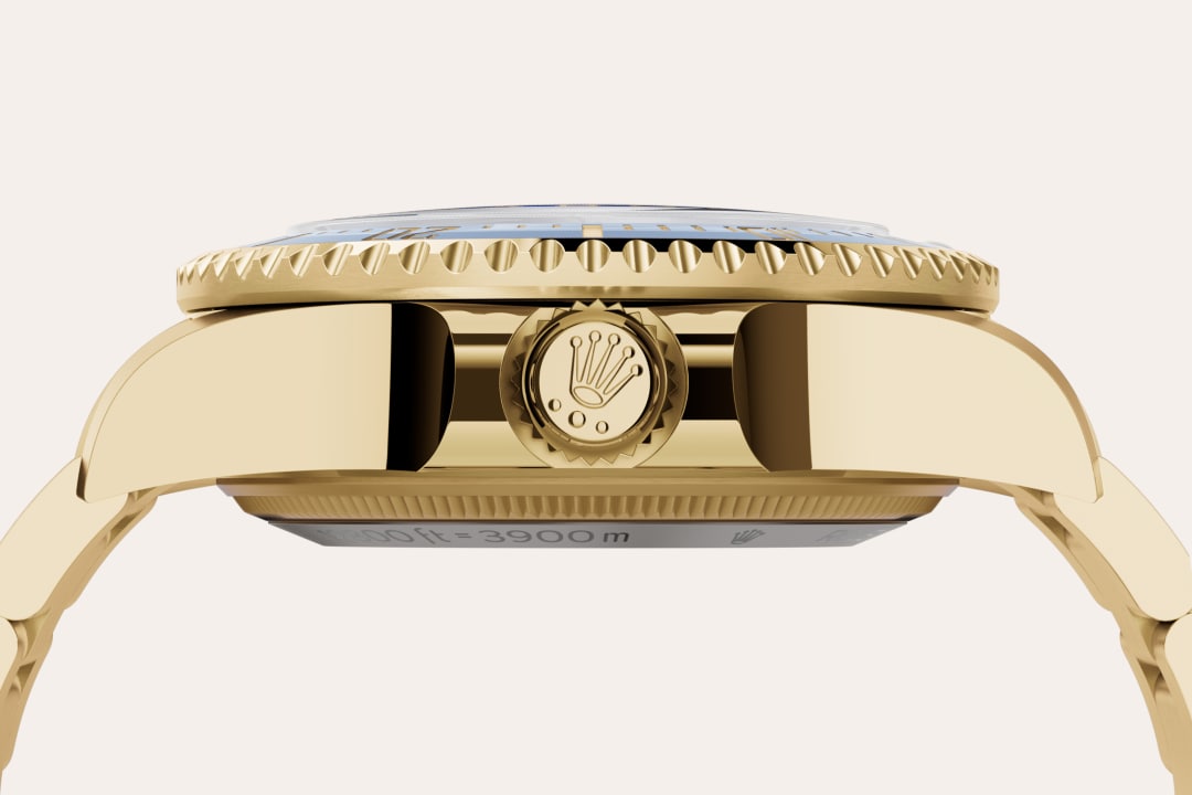 rolex deepsea in 18 ct yellow gold, m136668lb-0001 - 18 ct yellow gold - ben bridge