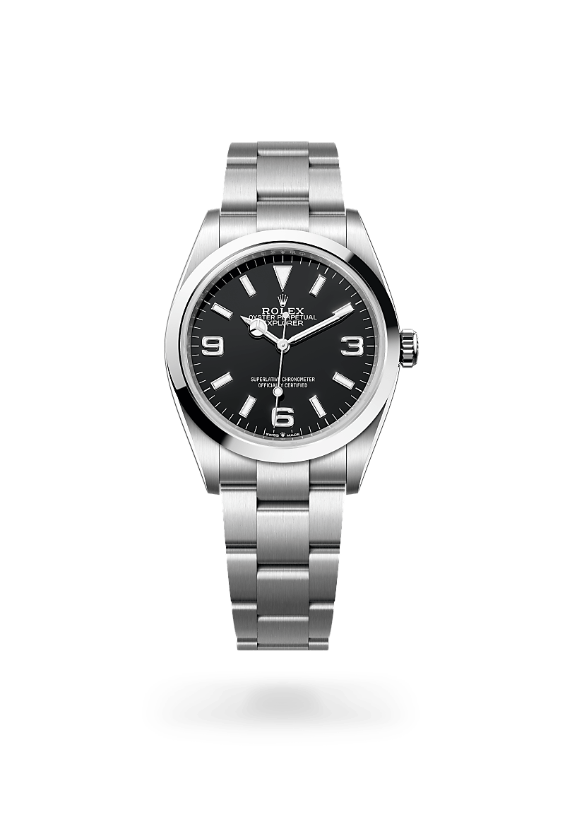 rolex explorer in oystersteel, m124270-0001 - ben bridge