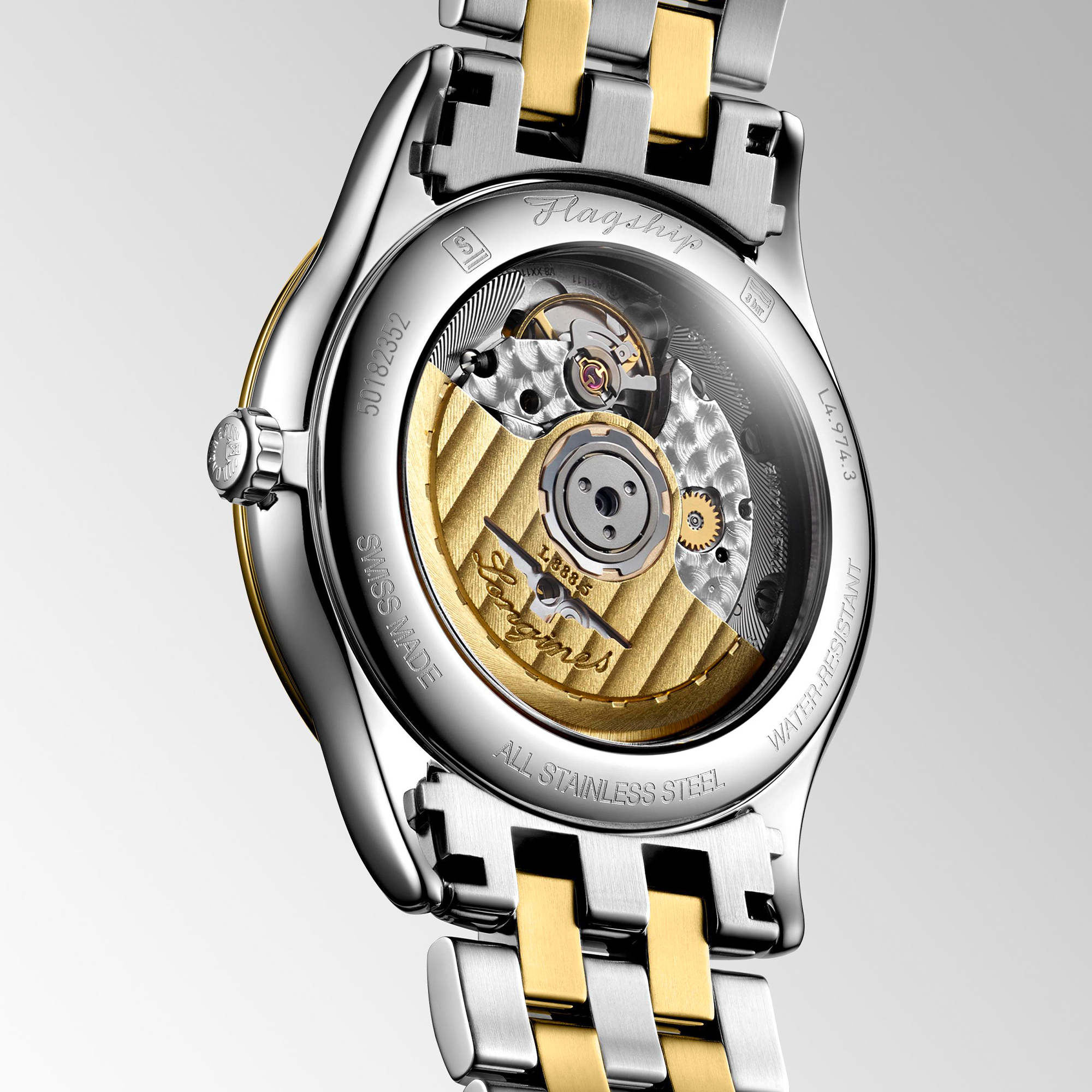 Longines Flagship Watch Gold Dial, 38.50mm