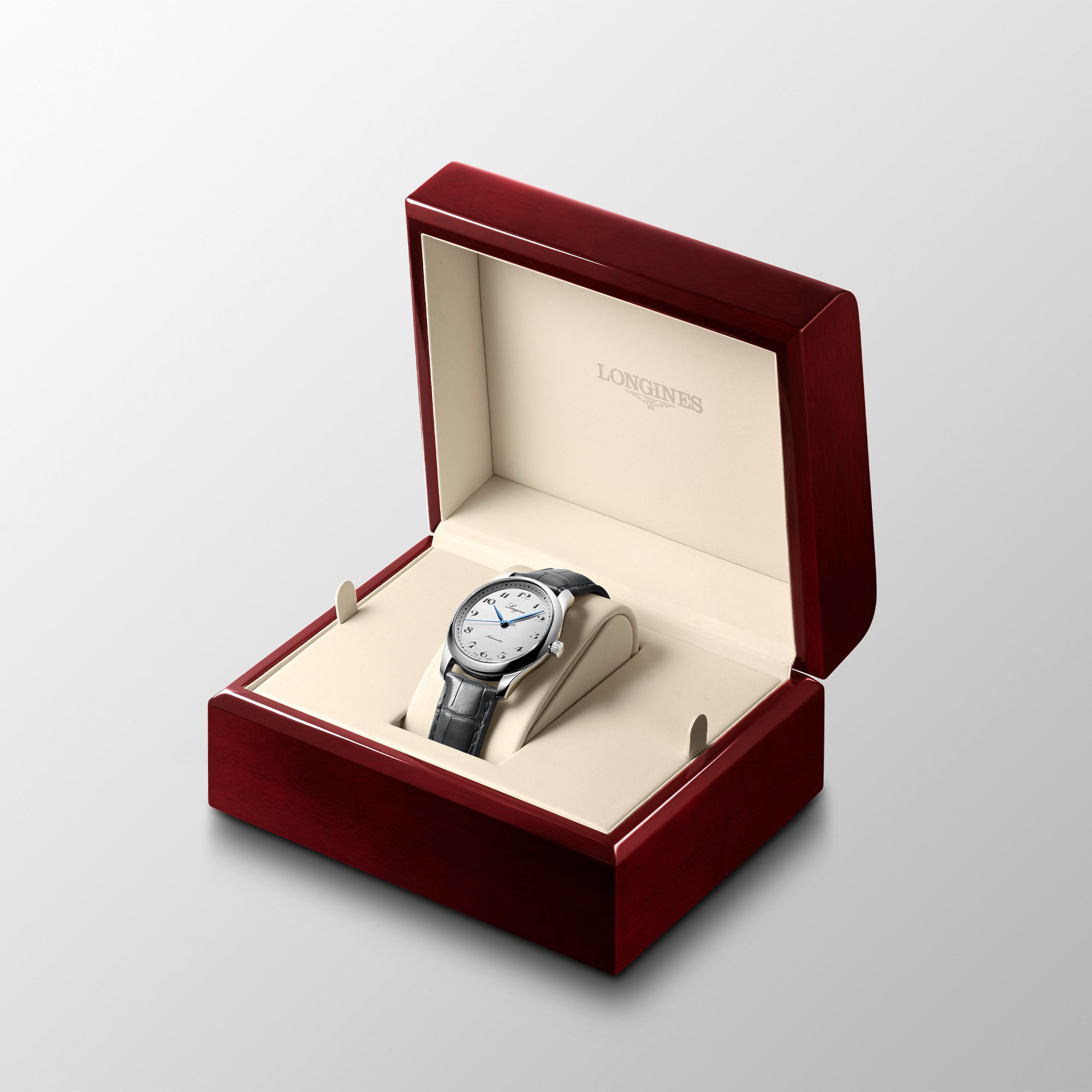 Longines Master Collection Silver Dial Watch, 40mm