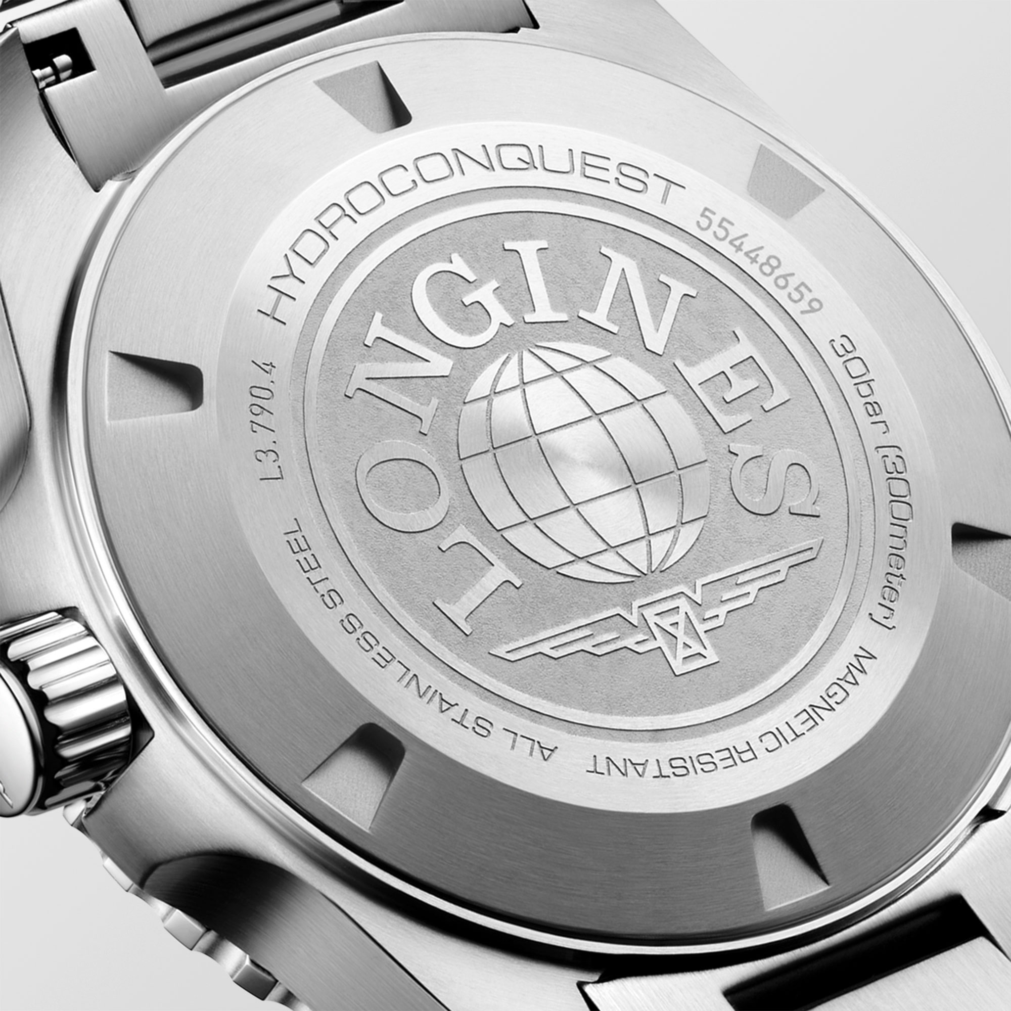Longines Hydroconquest GMT Green Dial Watch, 41mm