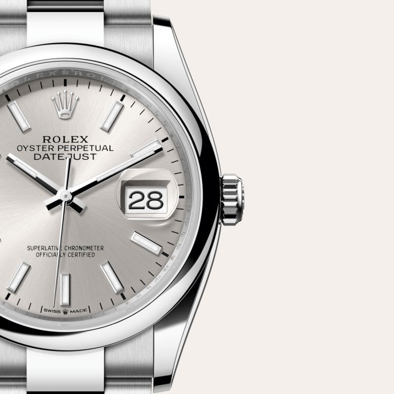 rolex datejust in oystersteel, m126200-0002 - watch dial - ben bridge