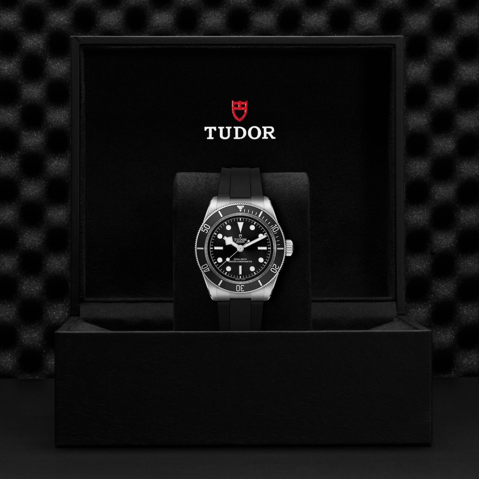 TUDOR Black Bay Black Dial Watch, 41mm