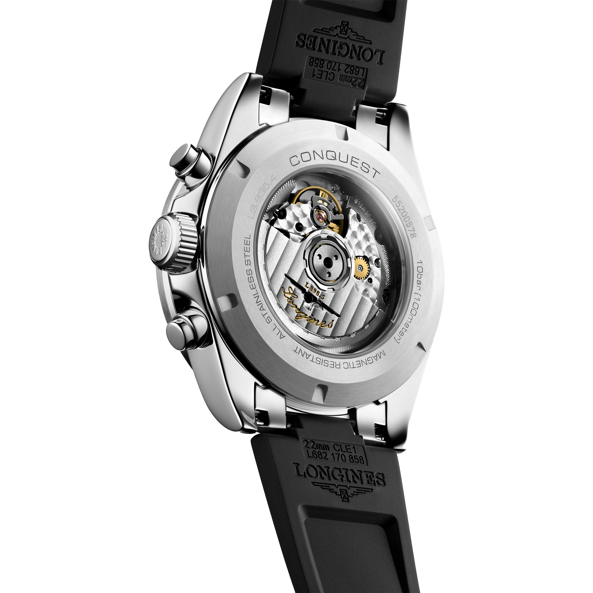 Longines Conquest Sunray Champagne Dial Watch, 42mm