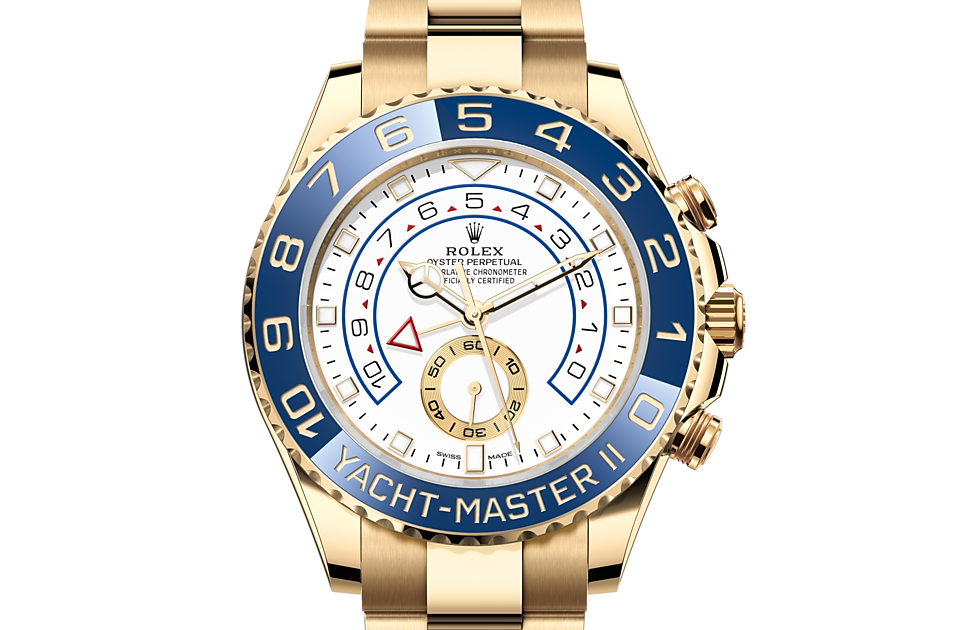 Rolex Yacht-Master II Yacht-Master Oyster, 44 mm, yellow gold - M116688-0002 at Ben Bridge
