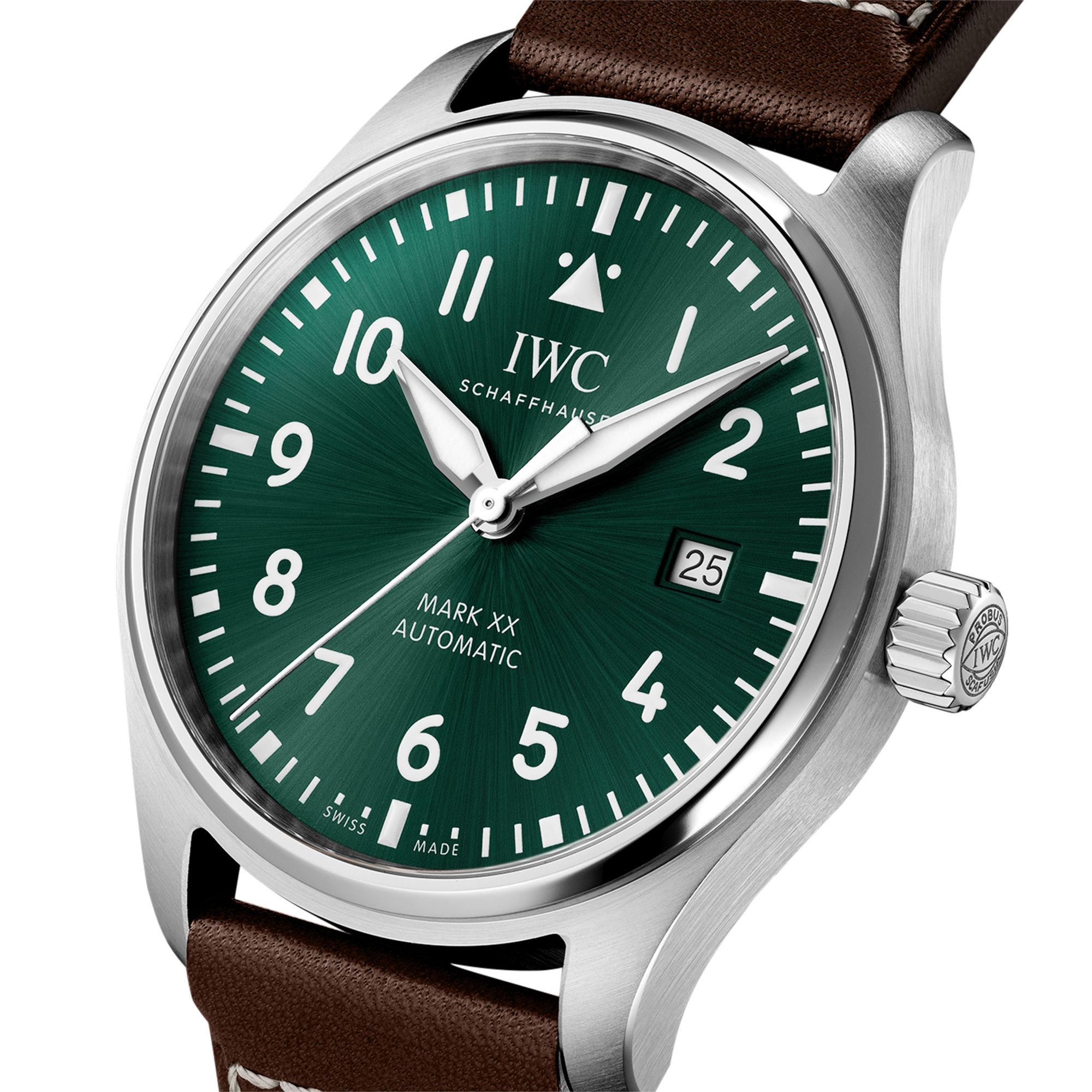 IWC Pilot's Watch Mark XX Green Dial Watch, 40mm