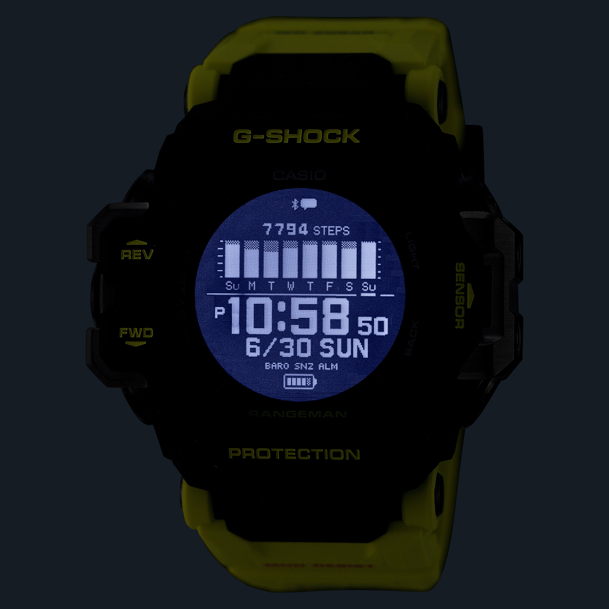 G-Shock Master Of G-Land Rangeman Black Dial Watch, 53.2mm
