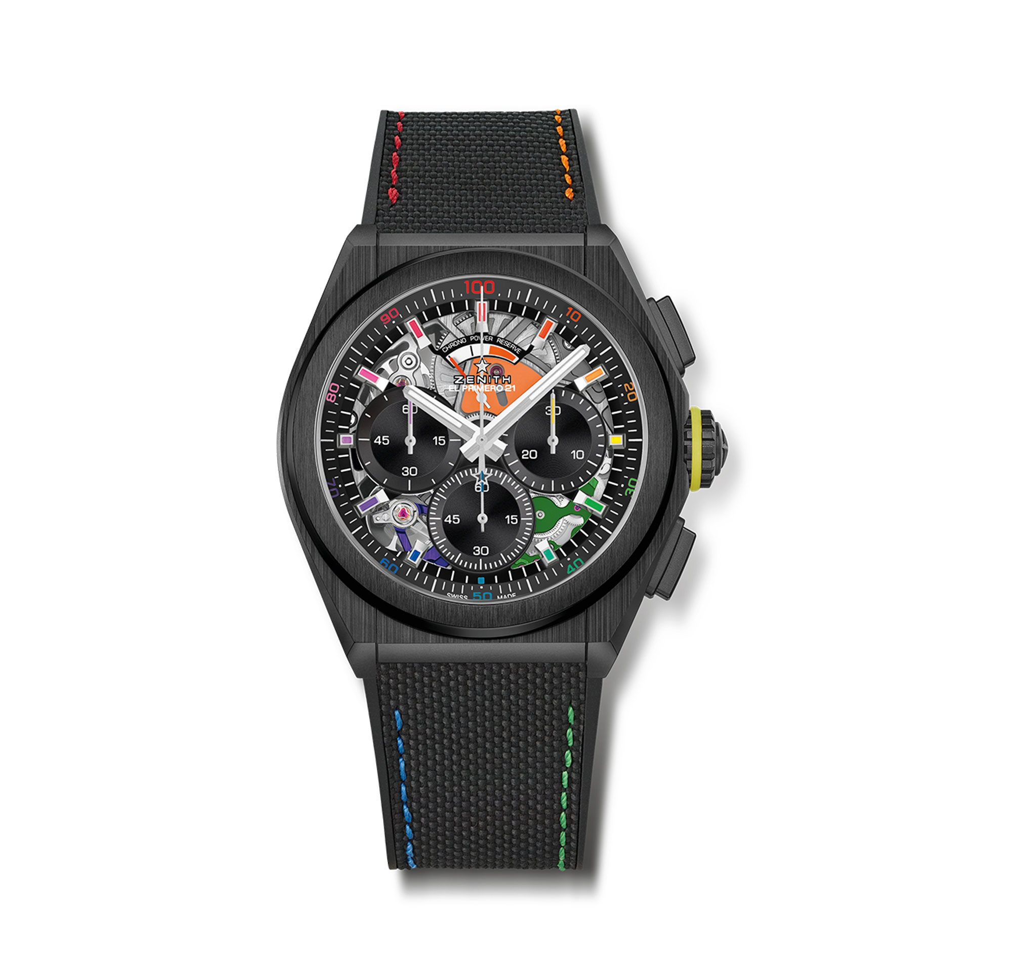 Zenith Limited Edition Defy 21 Chroma II Black Dial, 44mm