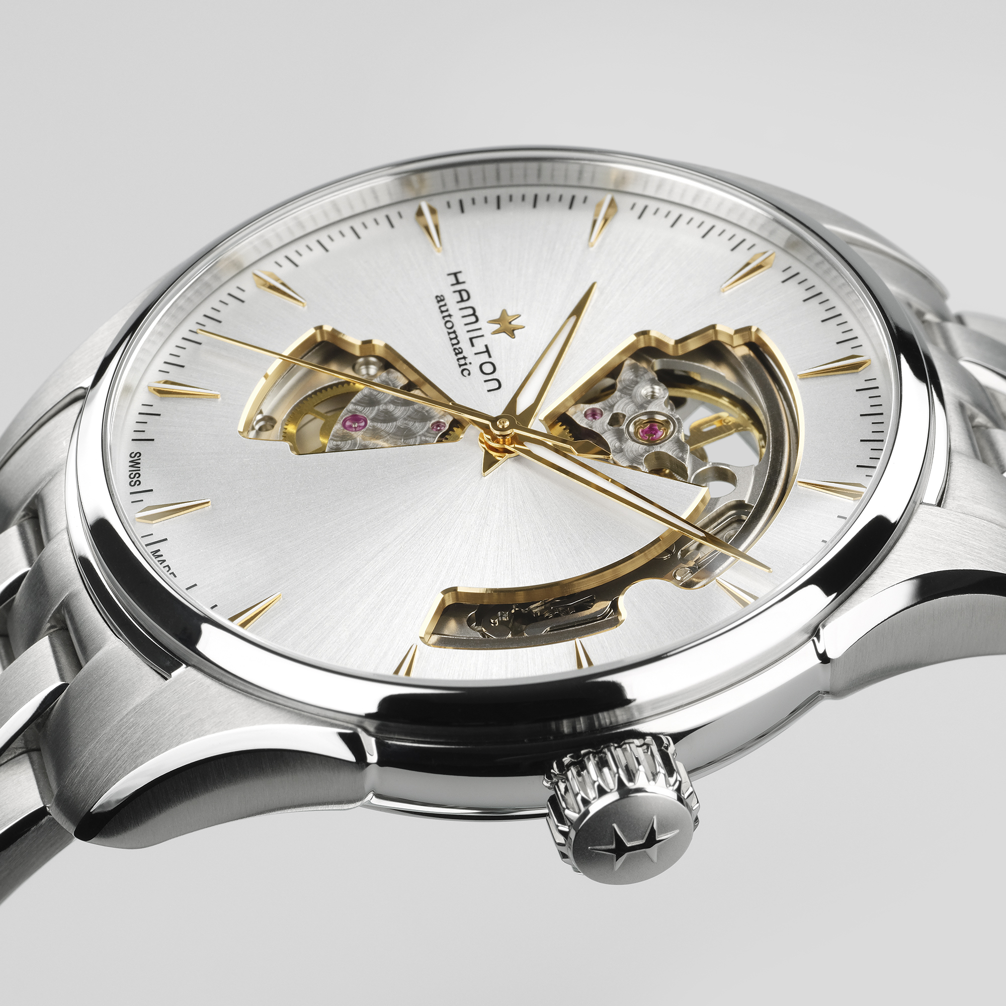 s*o様 HAMILTON OPEN HEART AUTO ハミルトン 【新品 Hamilton Jazzmaster Open Heart Auto 40mm