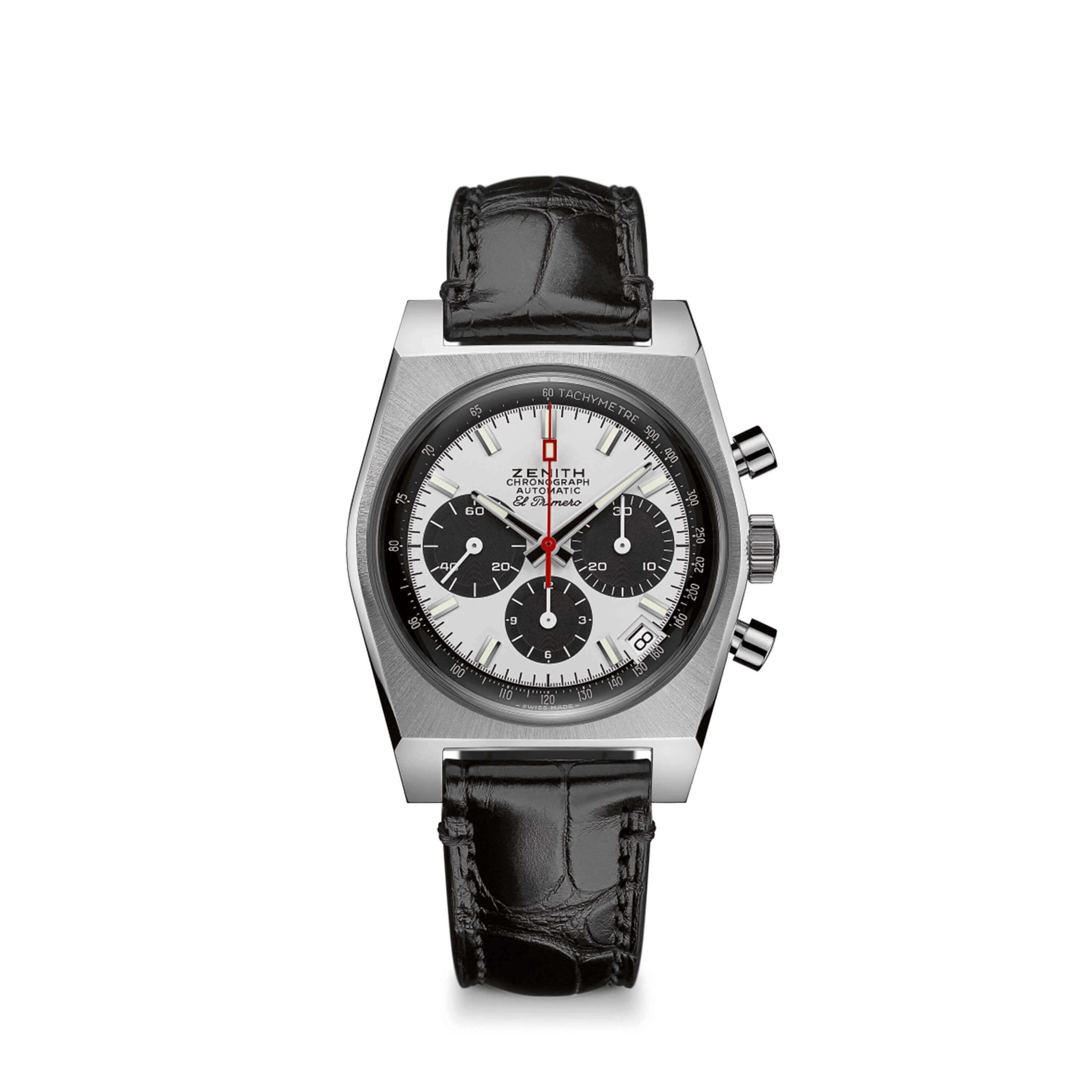 Zenith CHRONOMASTER Revival El Primero A384 Watch Silver Dial