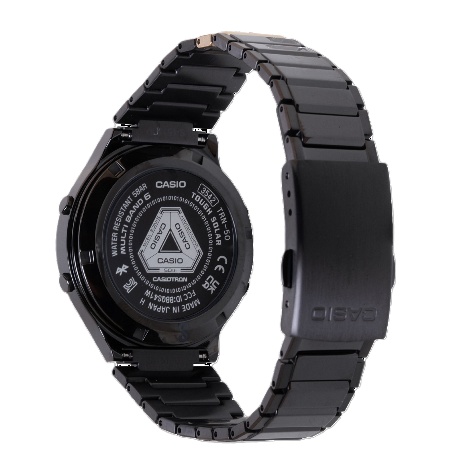 Casio 50th Anniversary Casiotron Zero To One  Black Dial Watch,  39.1mm