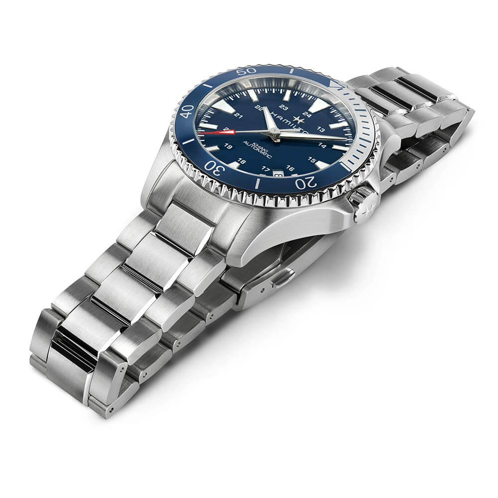 Hamilton Khaki Navy Scuba Auto Blue Dial Watch, 40mm